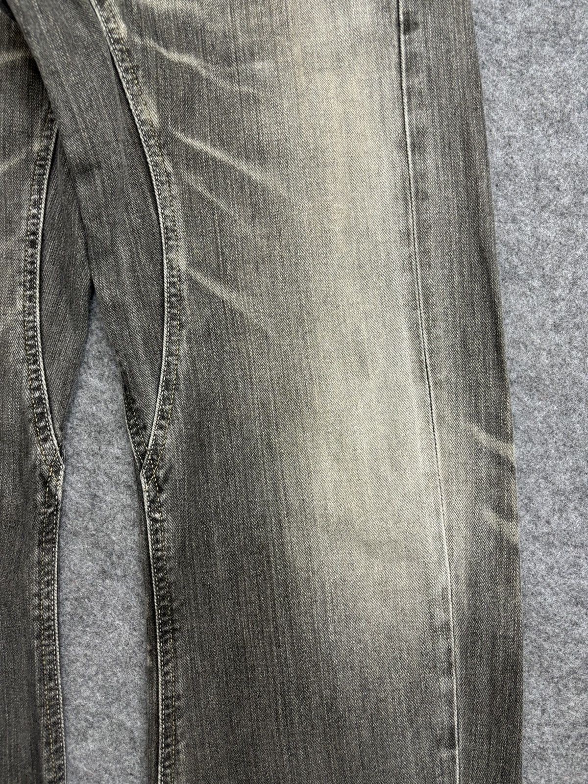 Lee 💥Insane 90s Style💥Lee Cowboy Black Wash Fades Denim F560 Size US 31 - 6 Thumbnail