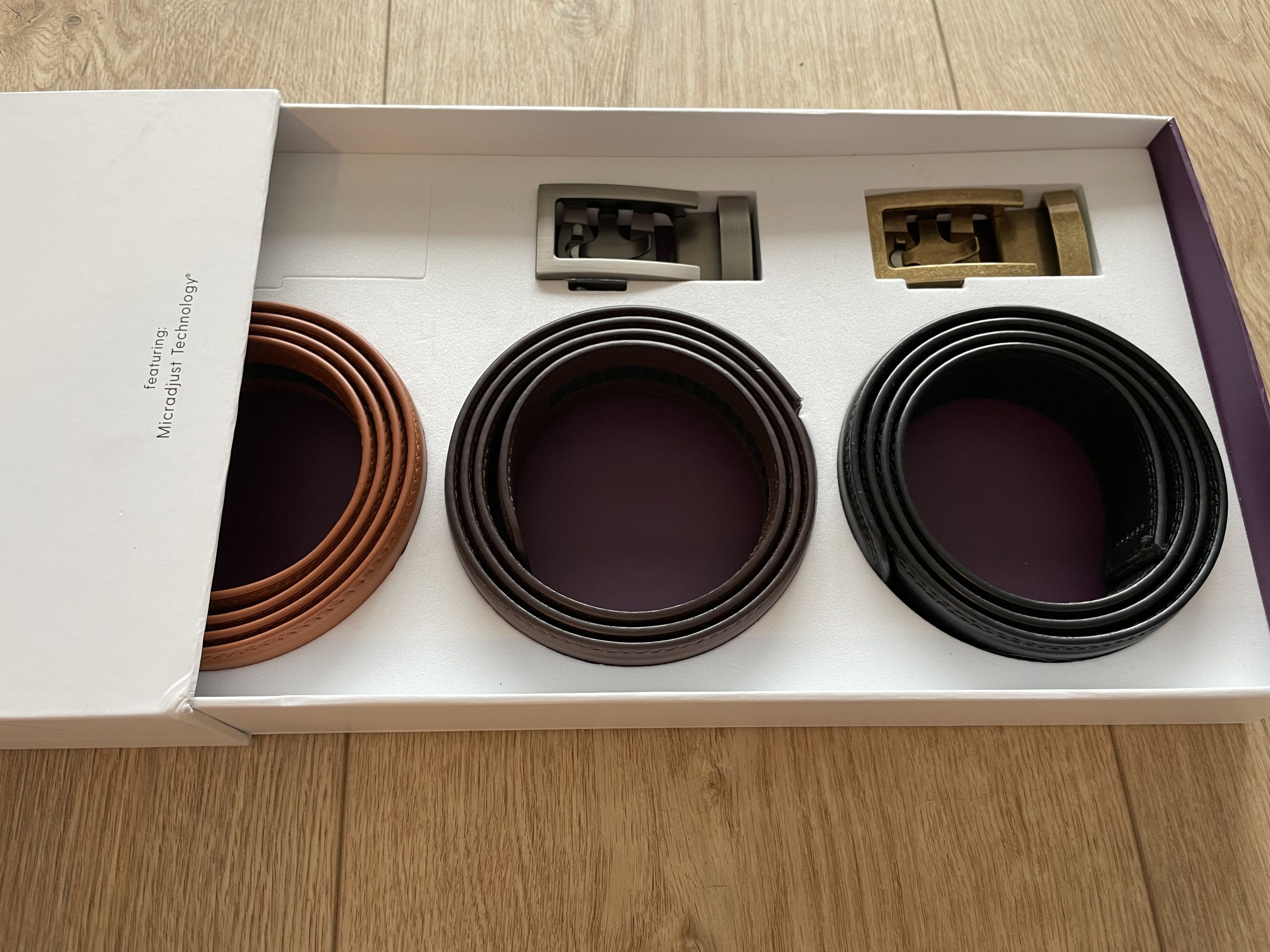 Other Anson Belt Box Set - 2 Buckles and Three Belts Size ONE SIZE - 2 Thumbnail