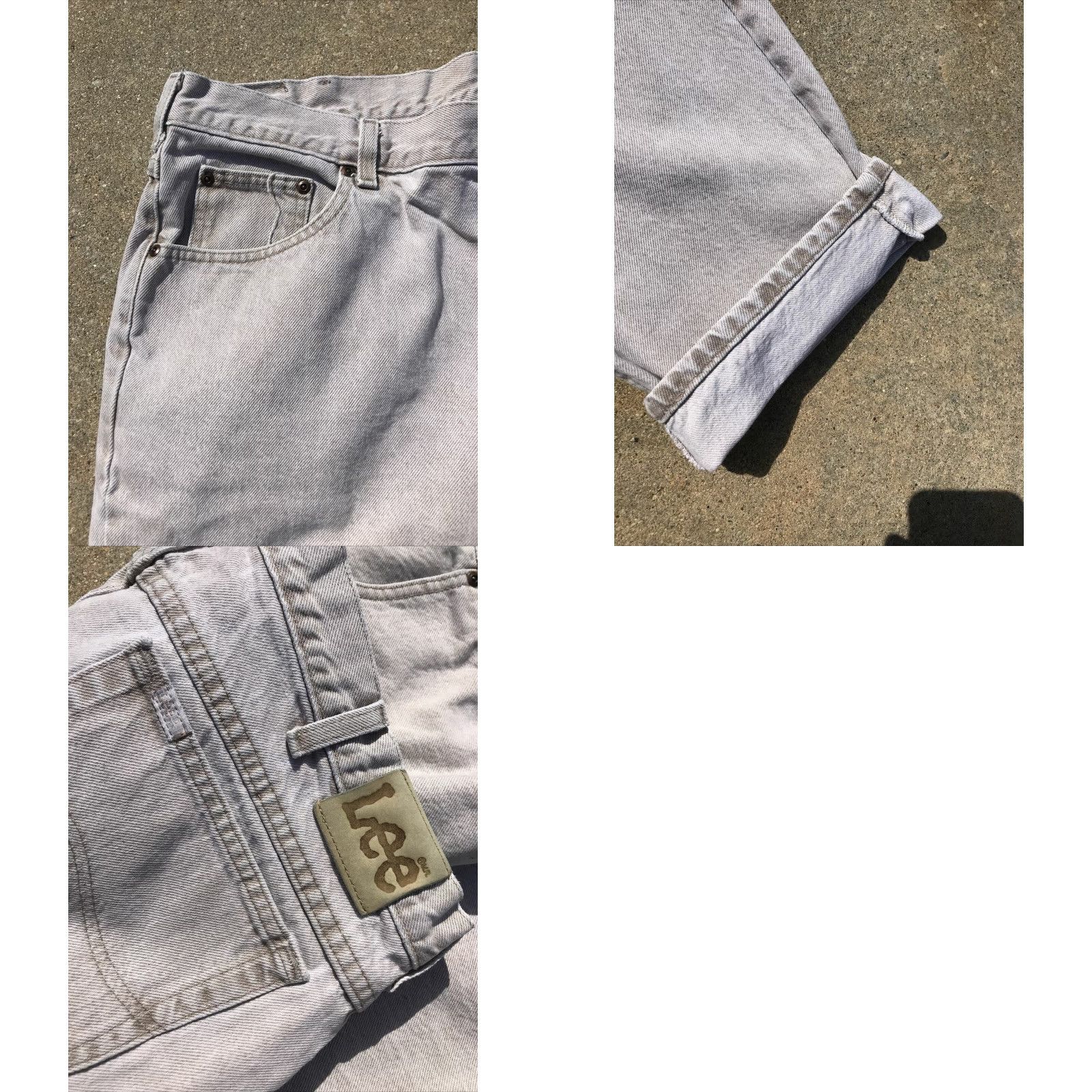 Lee VINTAGE 90s Lee Riders Denim Jeans Khaki Men's Regular Size 42 x 30 Union Made USA Size US 42 / EU 58 - 8 Thumbnail