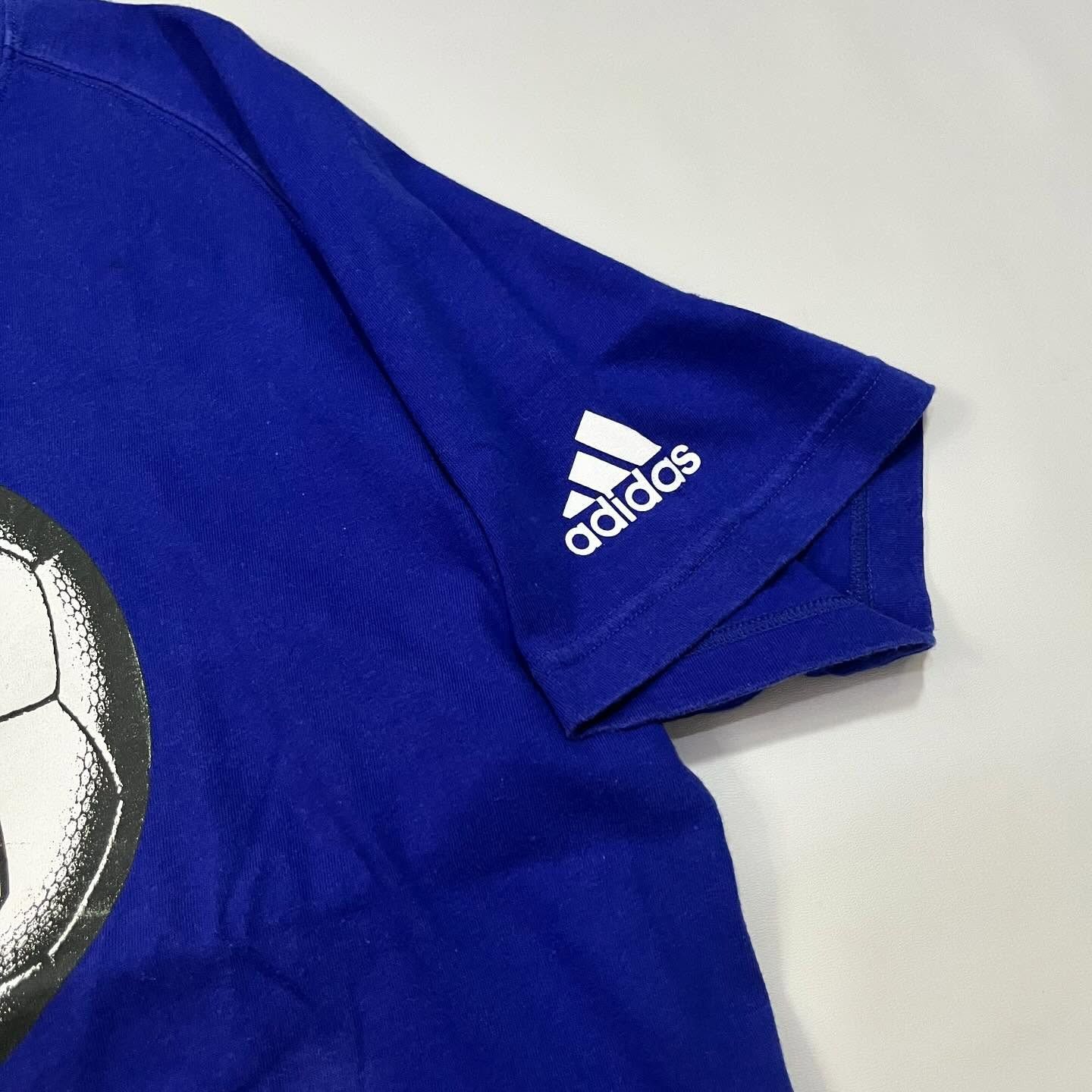 Adidas × Vintage Vintage 2000s Adidas Japan Football Fevernova Graphic Tee Size US M / EU 48-50 / 2 - 7 Thumbnail