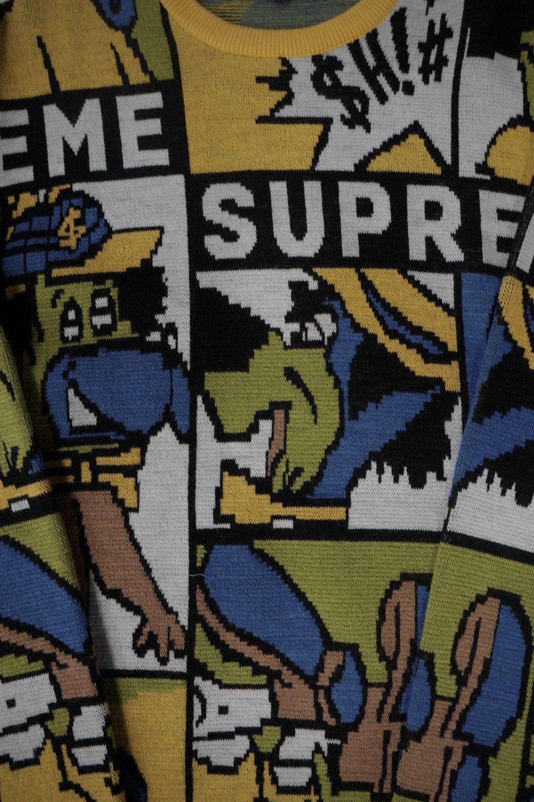 Supreme Supreme Cartoon Sweater Multicolor Size US M / EU 48-50 / 2 - 3 Thumbnail