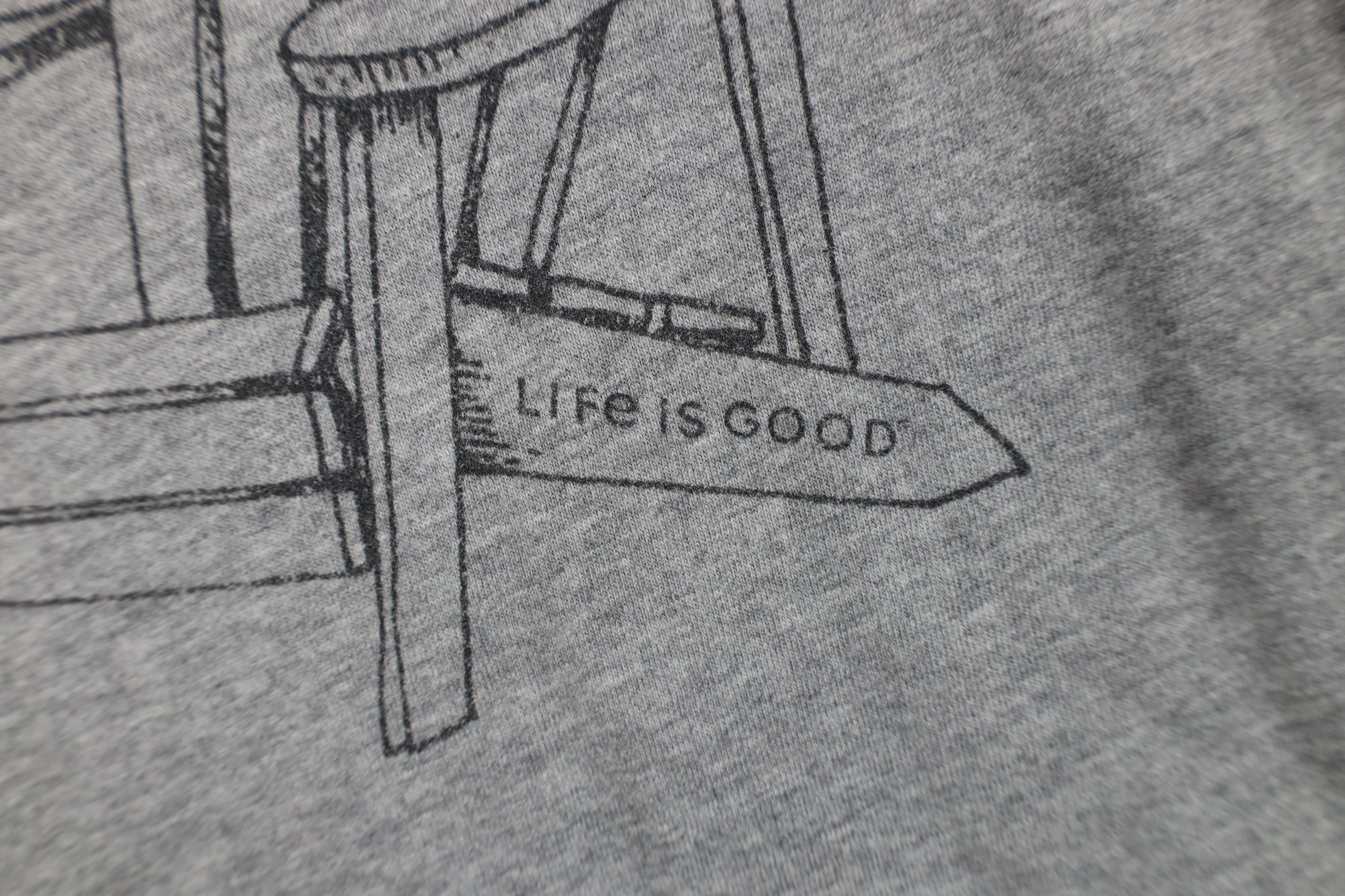 Life is Good Life Is Good Beach Chair French Fry Long Sleeve T-Shirt Size L / US 10 / IT 46 - 6 Thumbnail