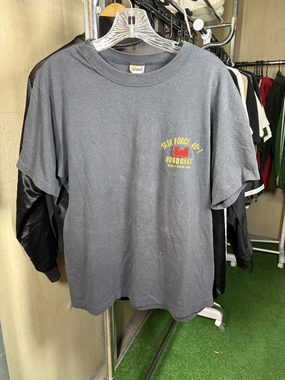 Vintage 1988 Us Military task force T-shirt Size US XL / EU 56 / 4 - 1 Thumbnail