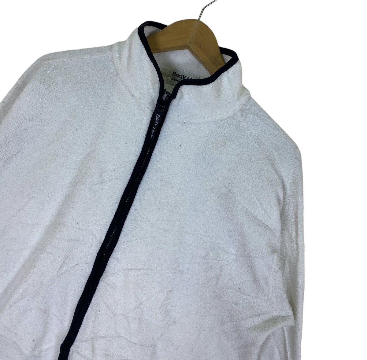 Kansai Yamamoto Body Wax by Kansai Yamamoto Zip Up Fleece Jacket Size US M / EU 48-50 / 2 - 2 Thumbnail