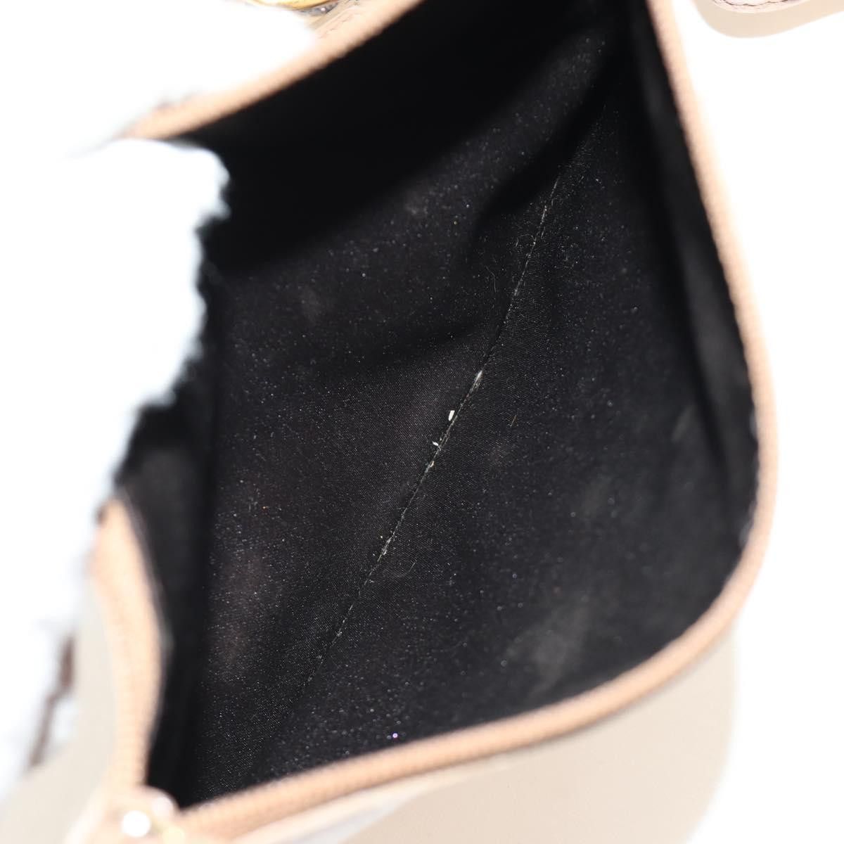 Saint Laurent Paris SAINT LAURENT Mombasa Shoulder Bag Leather Pink Gold Auth Size ONE SIZE - 20 Thumbnail