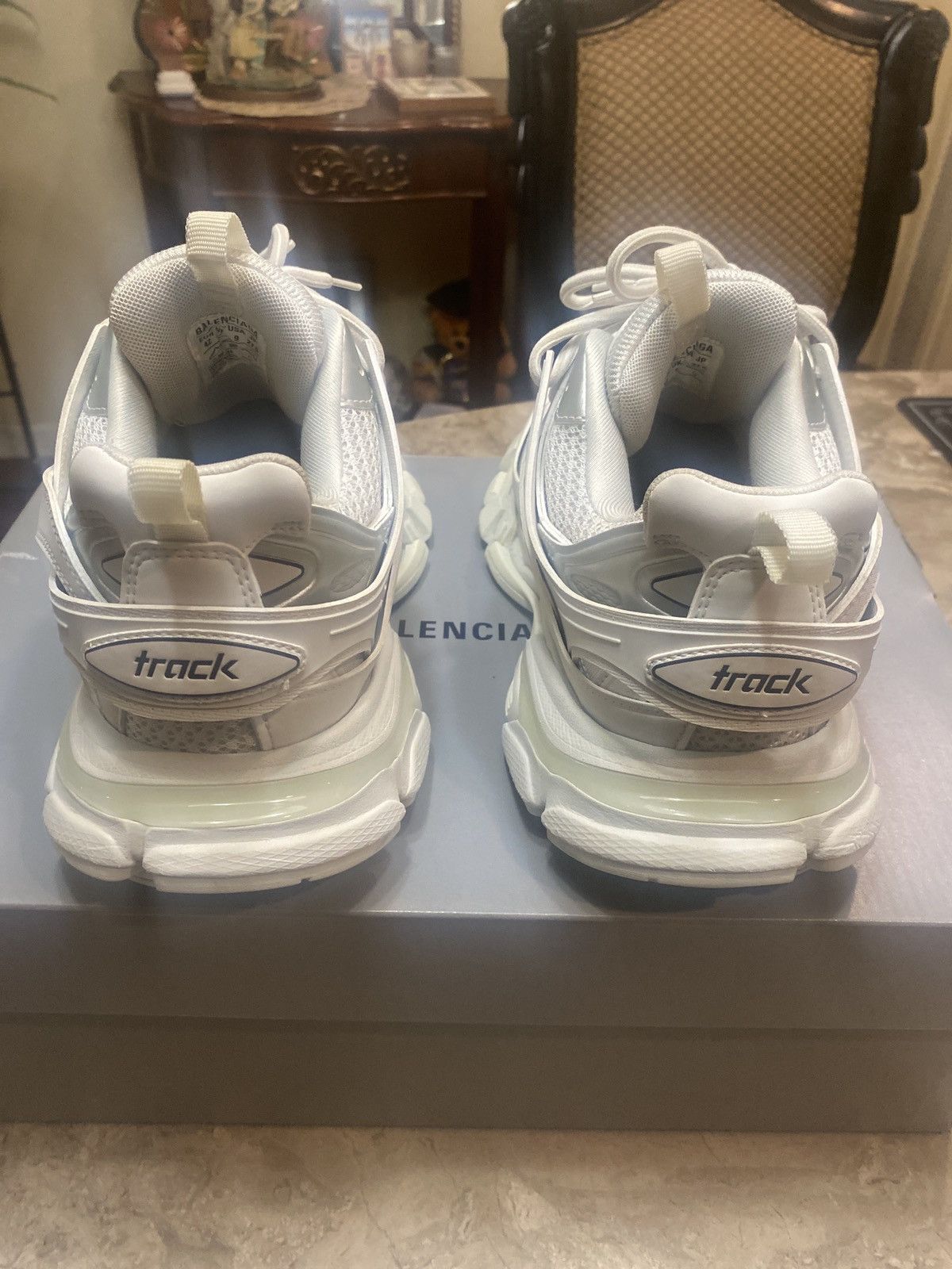 Balenciaga Balenciaga Track Sneaker “White” Size 42 Size US 9 / EU 42 - 3 Thumbnail