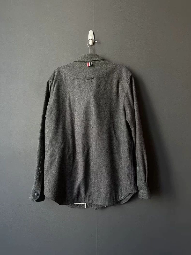 Thom Browne Thom Browne size2 A wool cardigan jacket Size US M / EU 48-50 / 2 - 2 Thumbnail