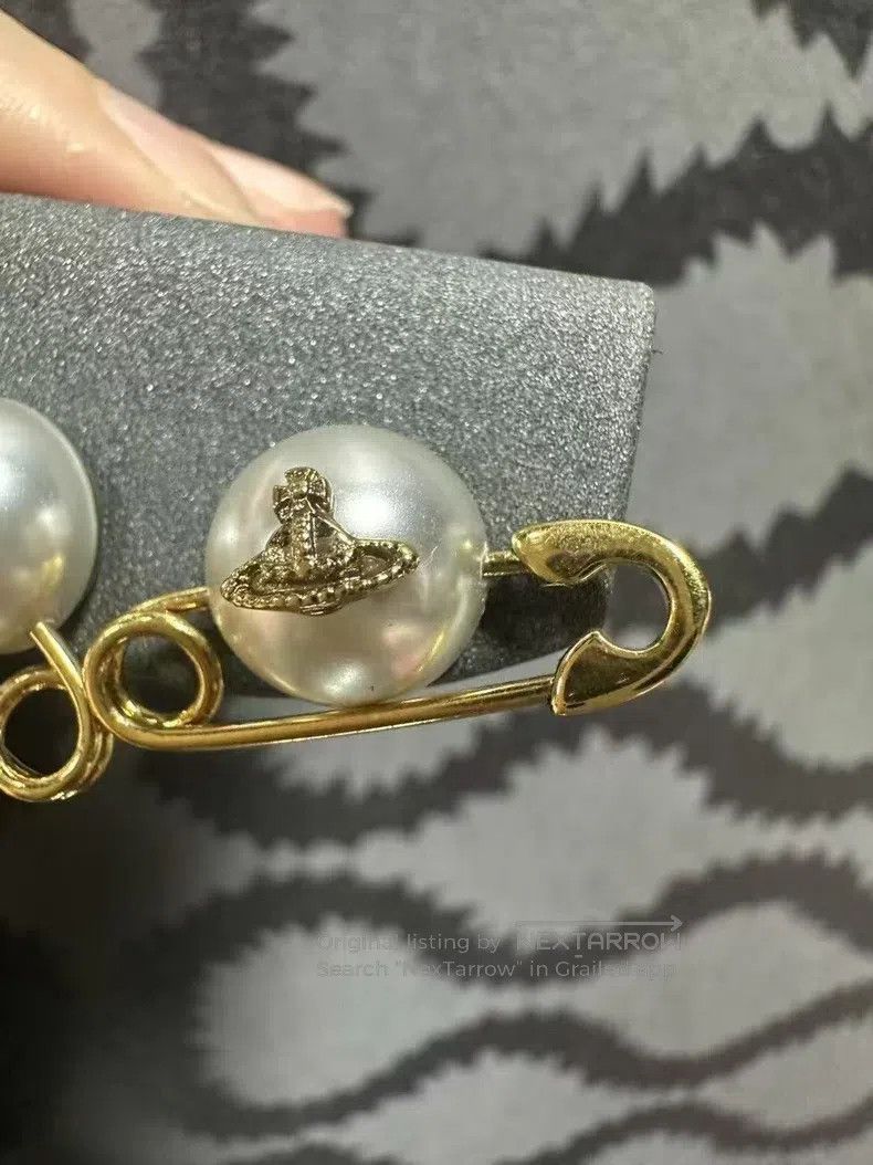Vivienne Westwood Vivienne Westwood Saturn earrings Size ONE SIZE - 4 Thumbnail