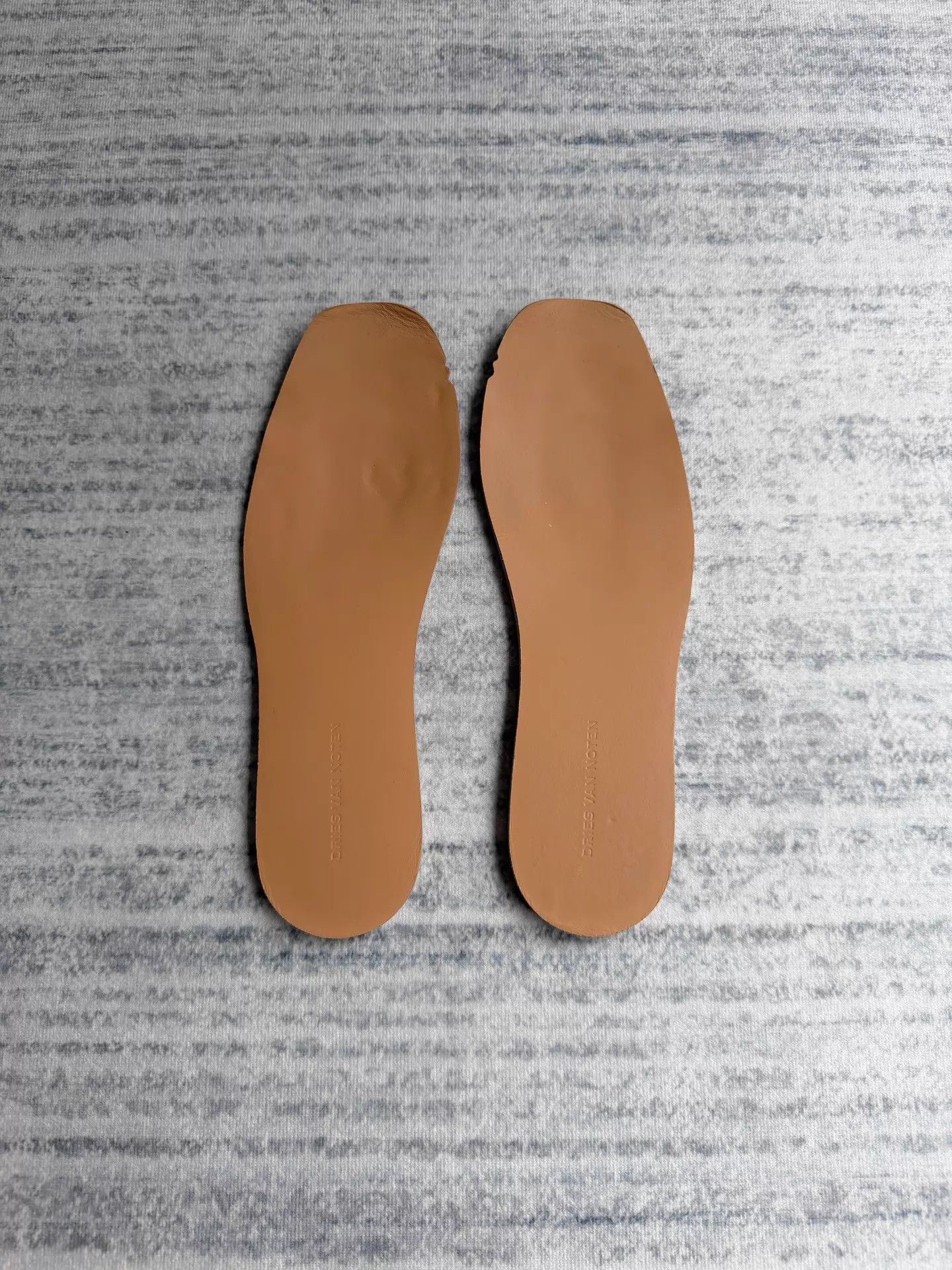 Dries Van Noten Dries Van Noten Light Brown Khaki Suede German Trainer Size US 5.5 / IT 35.5 - 8 Thumbnail