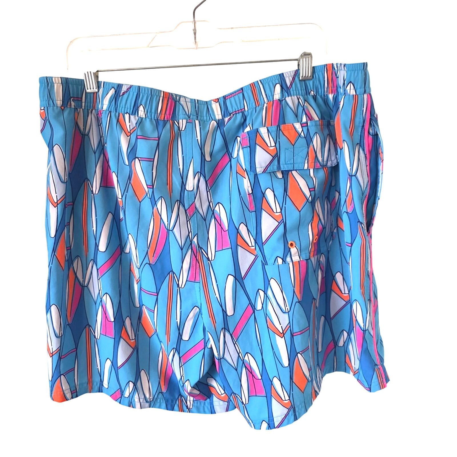 Vineyard Vines Vineyard Vines Surfboard Print Swim Trunks Size XL Blue Size US 38 / EU 54 - 3 Thumbnail
