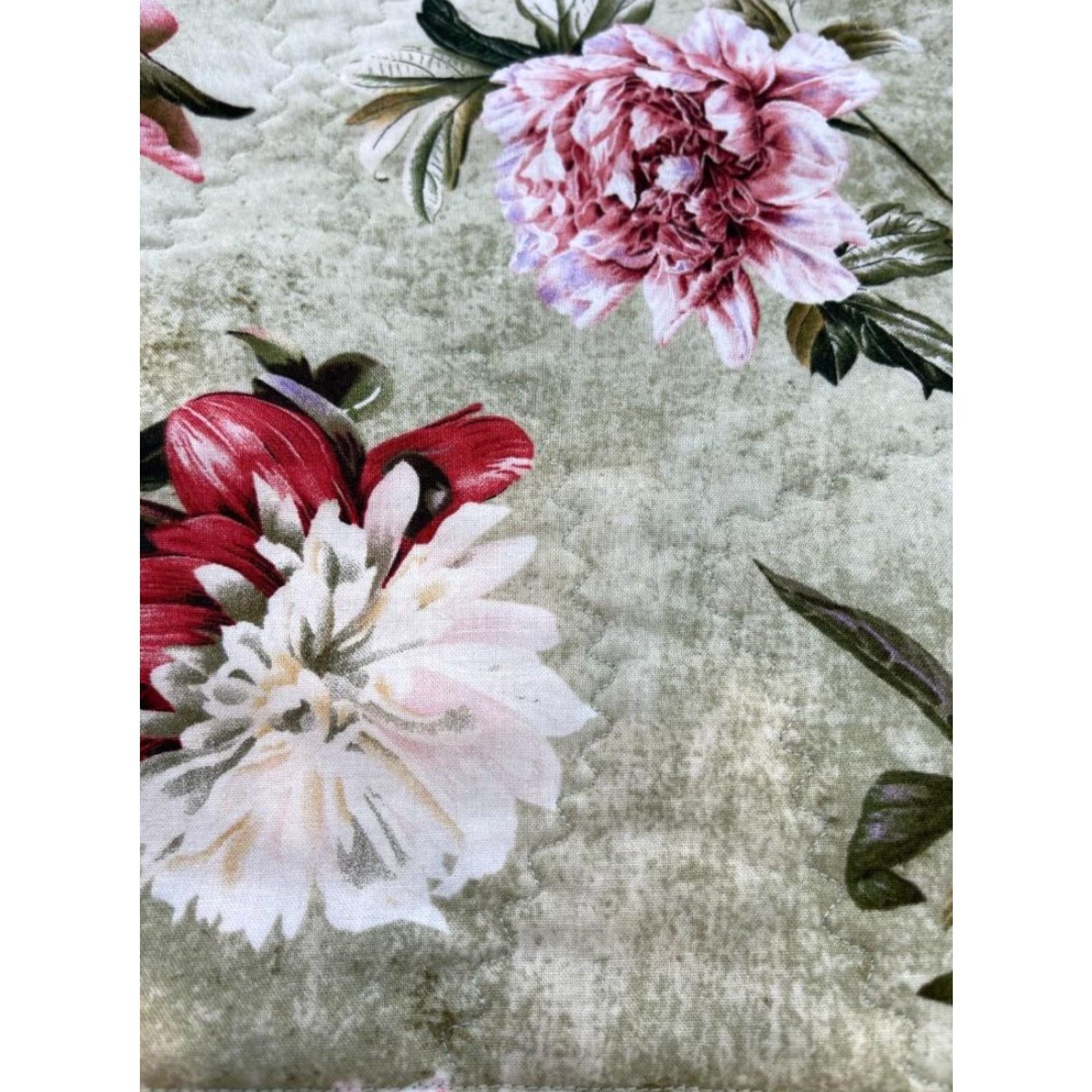 Vintage VINTAGE Handmade Floral Tote Handbag Set Size ONE SIZE - 3 Thumbnail