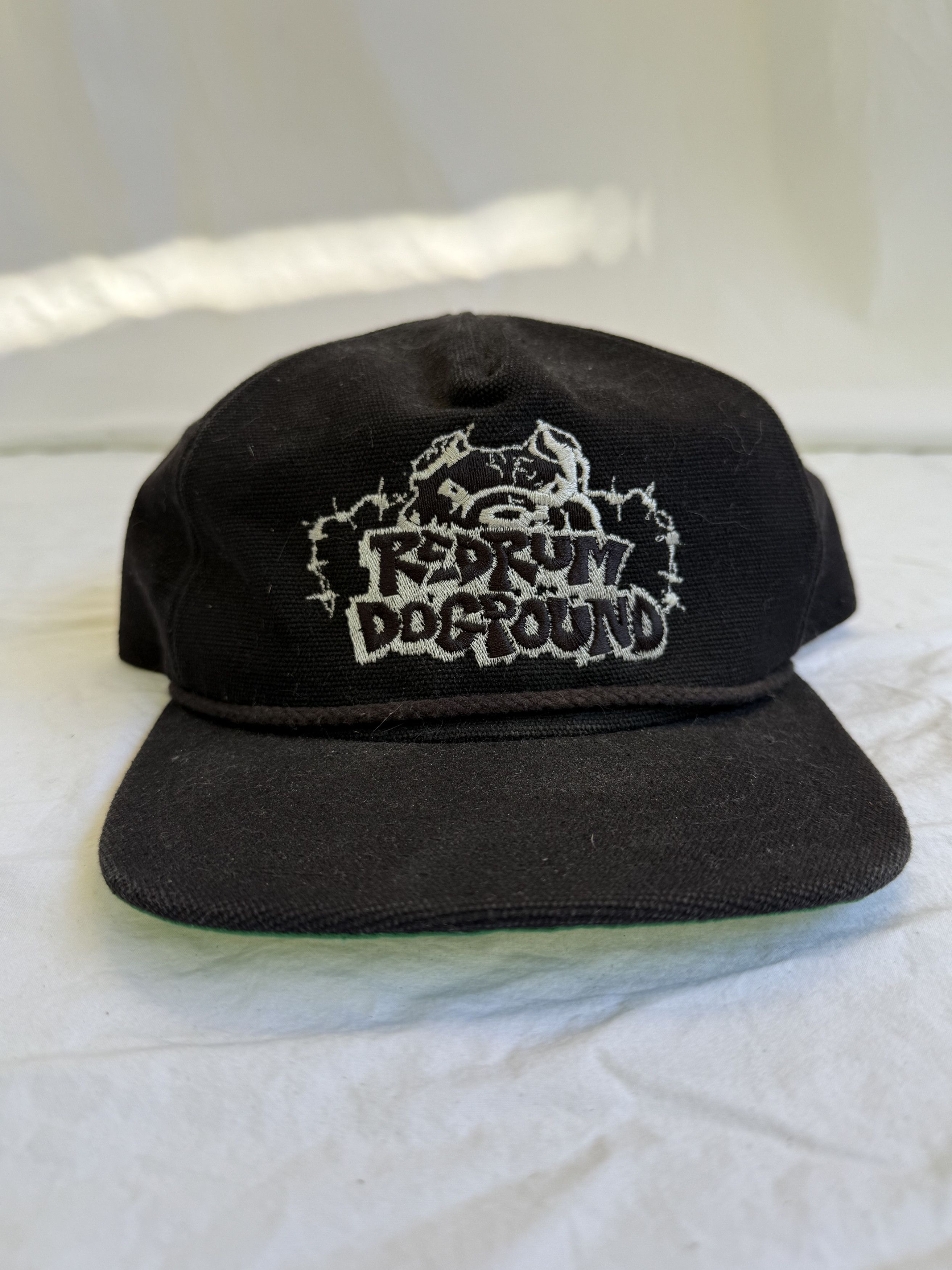 Redrum Dogpound Handmade Canvas Snapback Hat Size ONE SIZE - 2 Thumbnail
