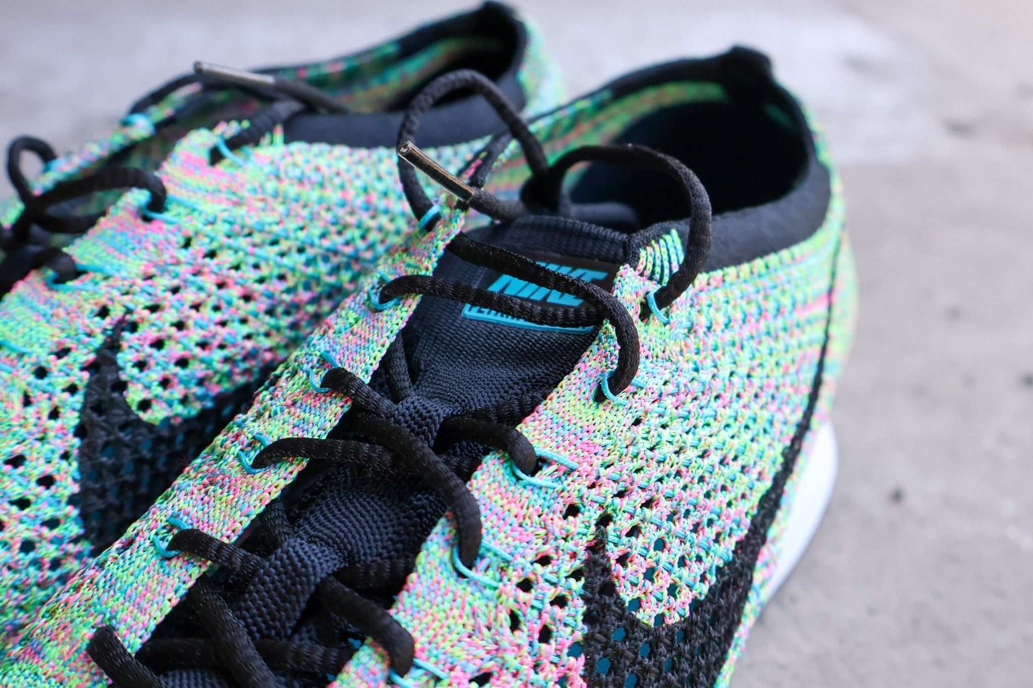 Nike Flyknit Racer 'Multi-Color' 2015 Size US 13 / EU 46 - 4 Thumbnail