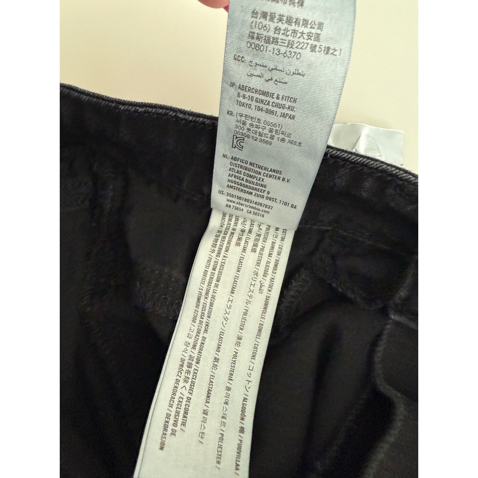 Hollister Hollister Low Rise Jeans Black Distressed Women 5 - D023 Size 27" / US 4 / IT 40 - 6 Thumbnail