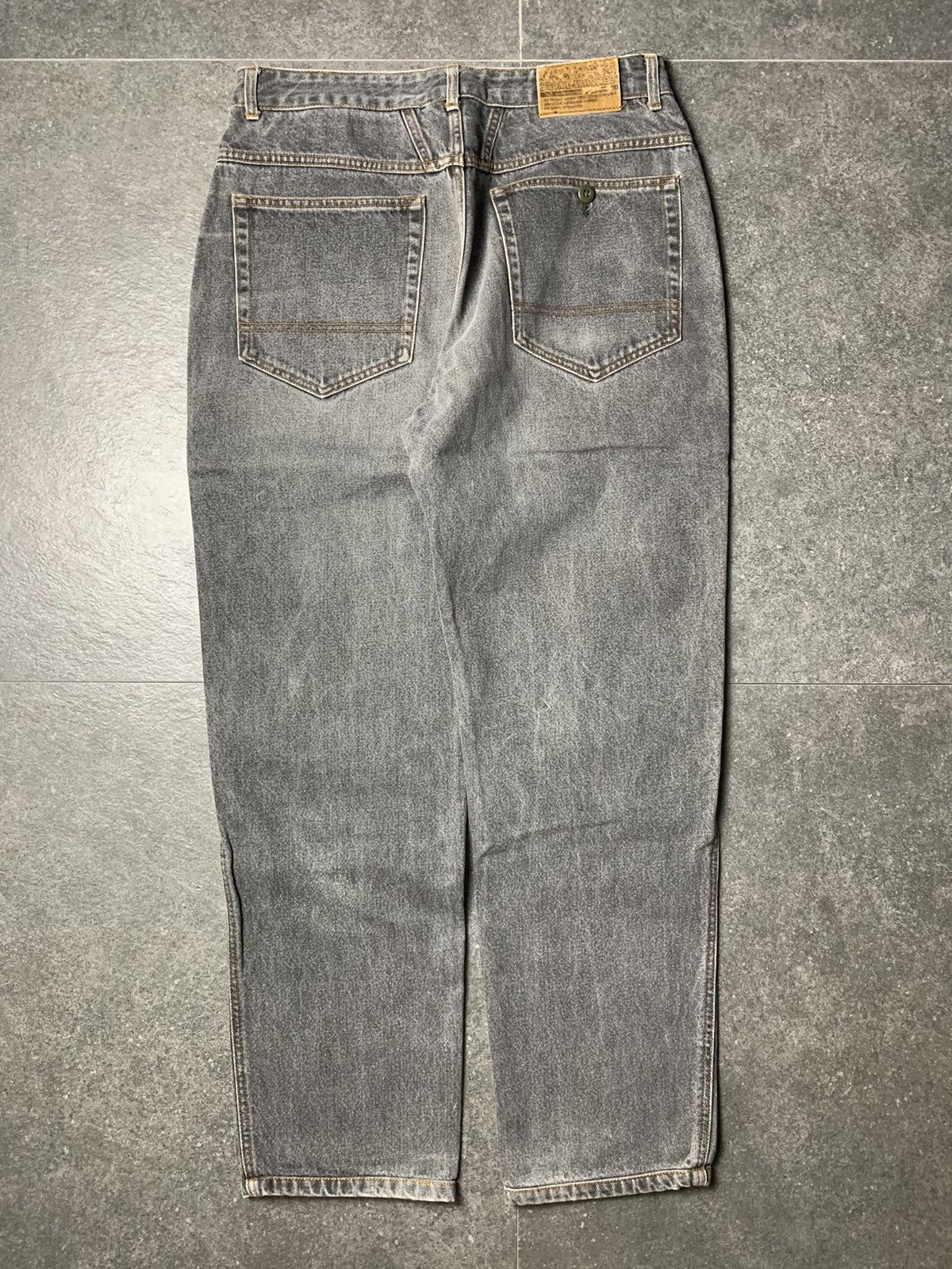 Marithe + Francois Girbaud 2000s Marithe Francois Girbaud Stone Washed Panelled Jeans Size US 30 / EU 46 - 10 Thumbnail