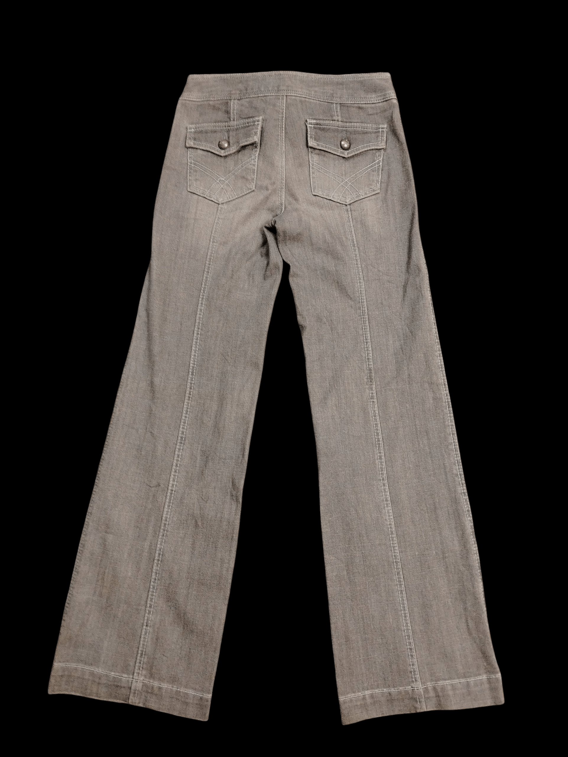 Japanese Brand Kumikyoku wide-leg pants Size 27" / US 4 / IT 40 - 2 Thumbnail