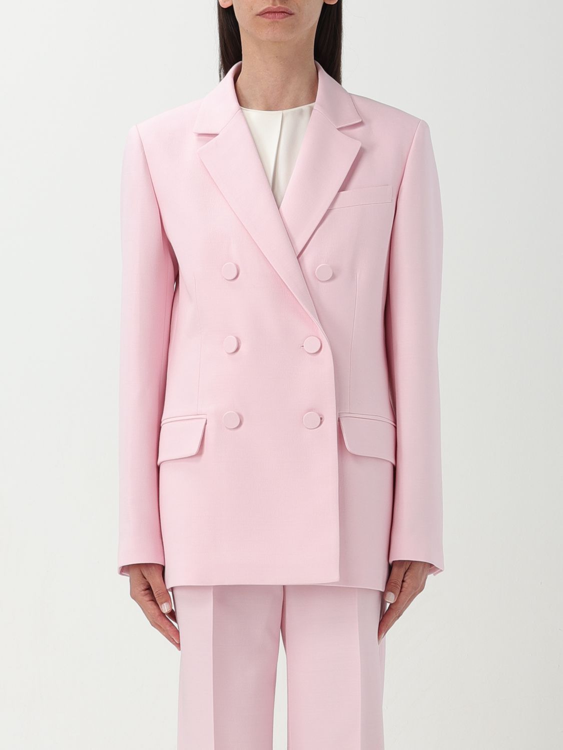 image of Valentino Blazer Woman Pink, Women's (Size XS)