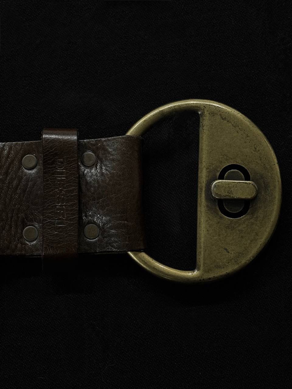 Diesel Diesel Leather Vintage Belt Size ONE SIZE - 3 Thumbnail