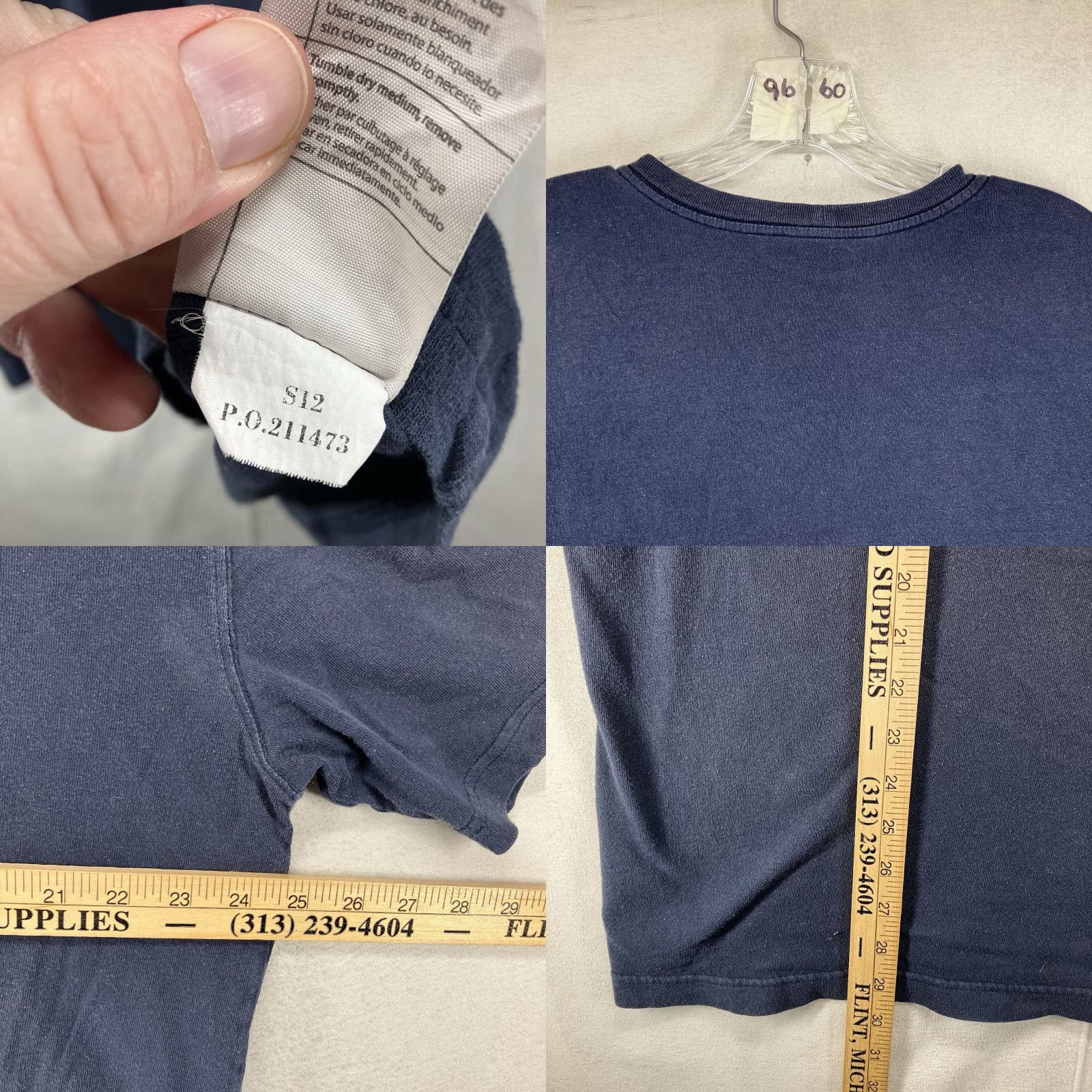 Carhartt Carhartt Shirt Mens XL Short Sleeve T-Shirt Navy Faded 2012 Carhartt Men'S K87 Logo Crew Neck Cotton All Seasons Lightweight Size US XL / EU 56 / 4 - 8 Thumbnail
