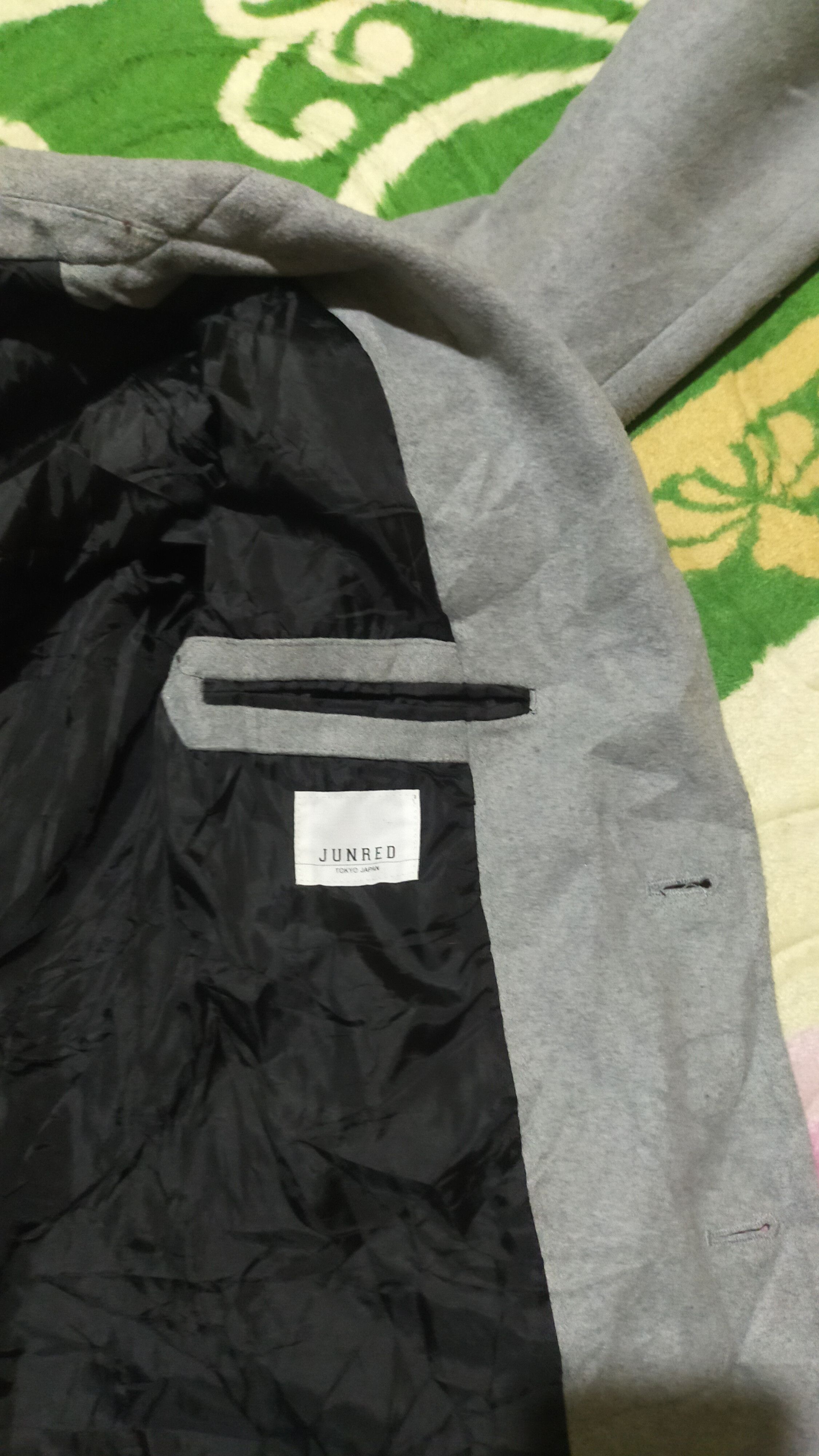 Japanese Brand Junred Wool Coat/ Jacket Size US M / EU 48-50 / 2 - 1 Thumbnail