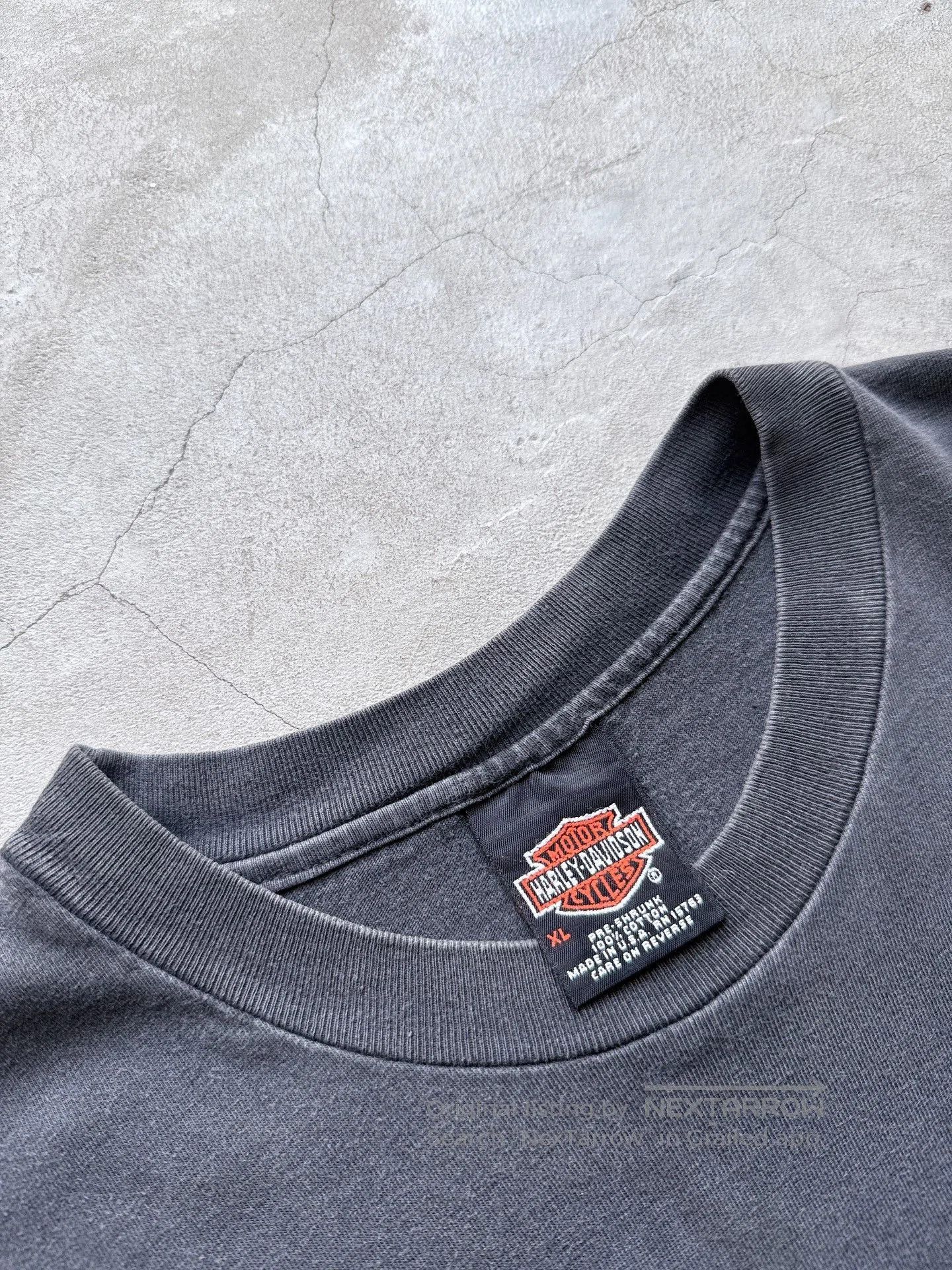 Vintage Vintage 1998 Harley Davidson Chopper Tee. Size US XL / EU 56 / 4 - 4 Thumbnail