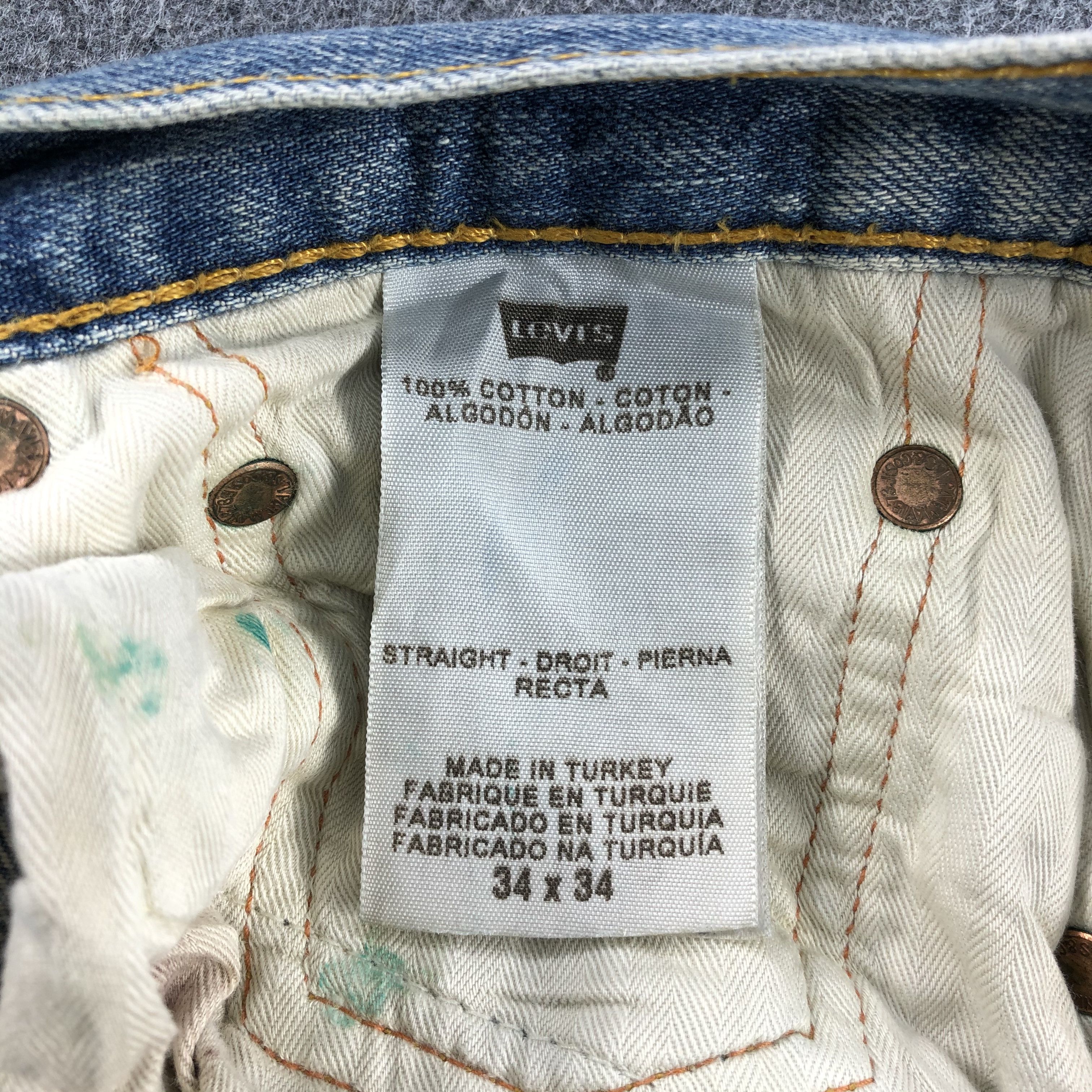 Levi's × Vintage Vintage Levis Jeans-JM1047 Size US 35 - 10 Thumbnail