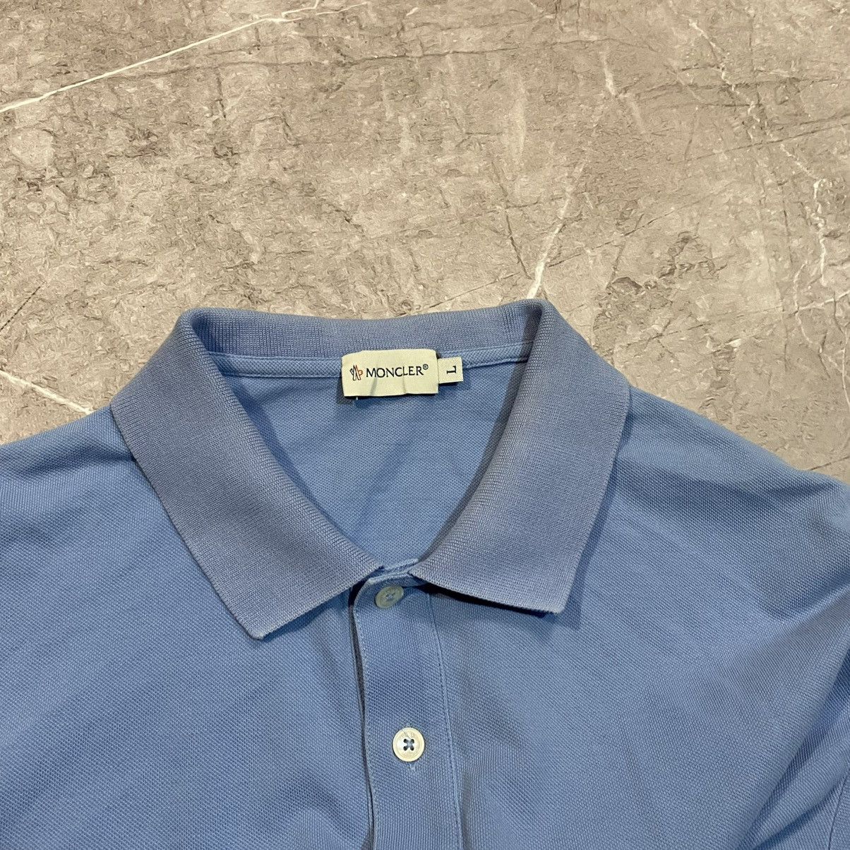 Moncler MONCLER POLO TEE MAGLIA MINI LOGO LUXURY Size US L / EU 52-54 / 3 - 8 Thumbnail