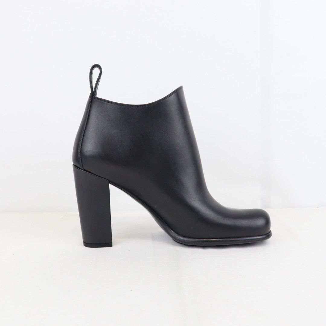 Bottega Veneta o1rshd1 Shibuya Calf Storm Ankle Boots in Black Size US 10 / IT 40 - 2 Thumbnail