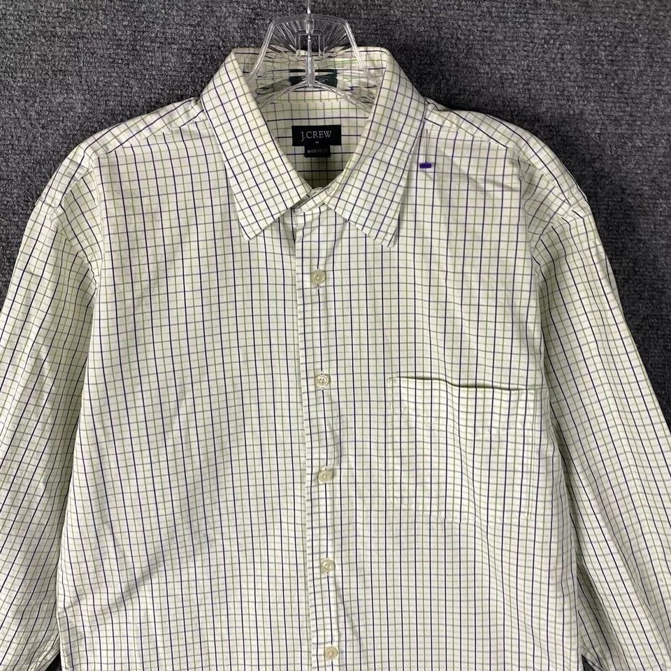 J.Crew J Crew Button Up Shirt Men's Medium 15-15.5 100% Cotton M Size US M / EU 48-50 / 2 - 2 Thumbnail