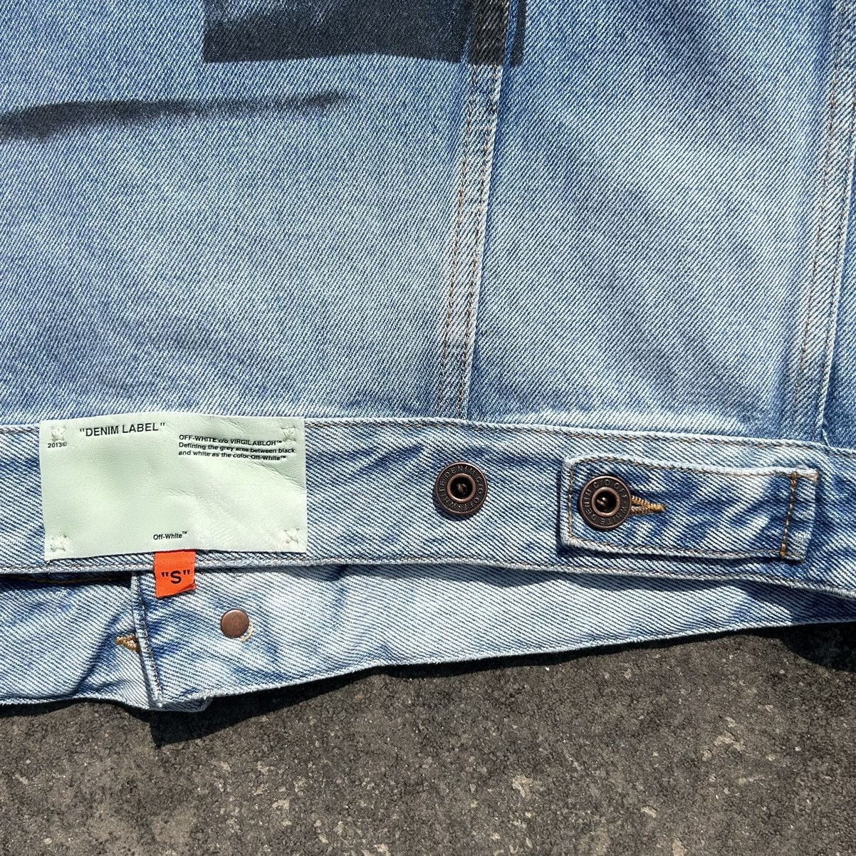 Off-White Off-White 19SS Impressionism Denim Jacket Size US S / EU 44-46 / 1 - 7 Thumbnail