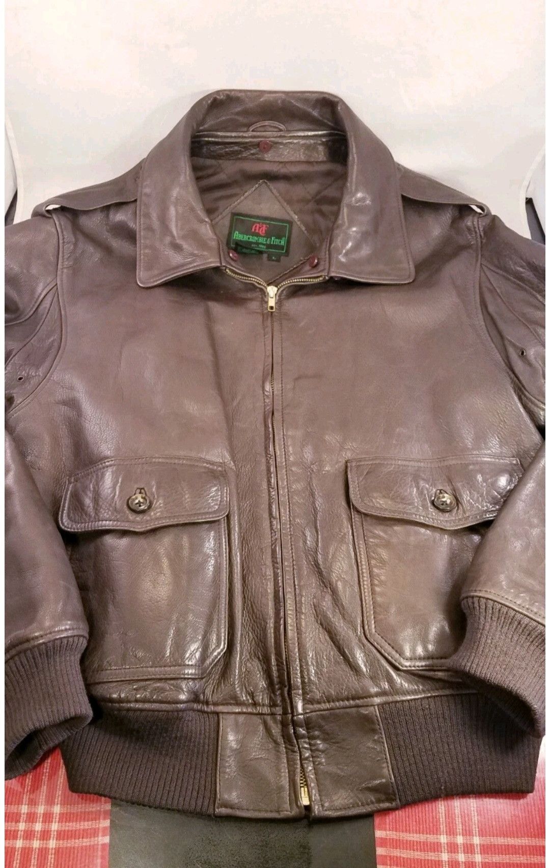 Abercrombie & Fitch Vintage bomber pilot Size US L / EU 52-54 / 3 - 7 Thumbnail