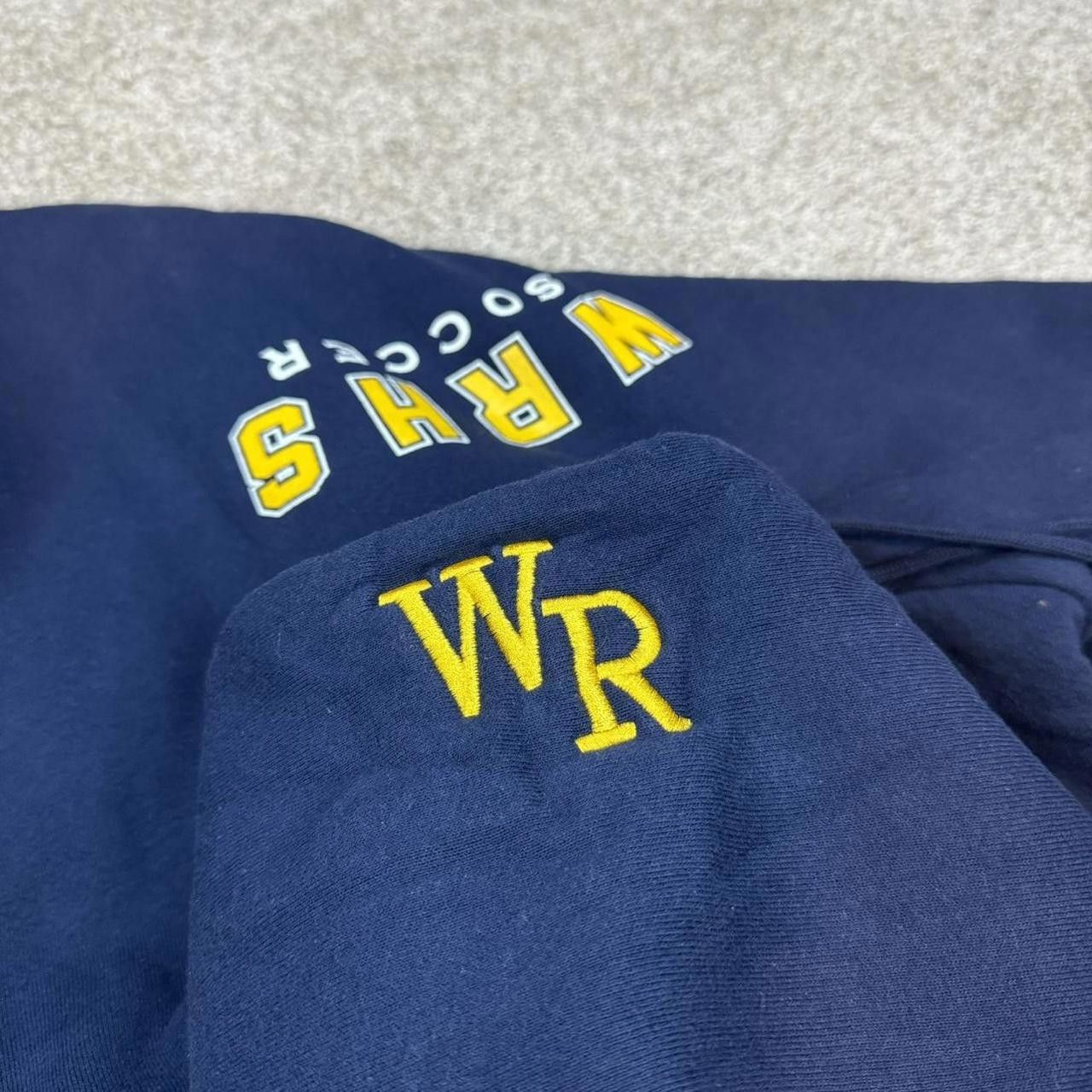 Russell Athletic × Vintage VTG 90s Russell Athletic Boxy Hoodie Size US XL / EU 56 / 4 - 4 Thumbnail