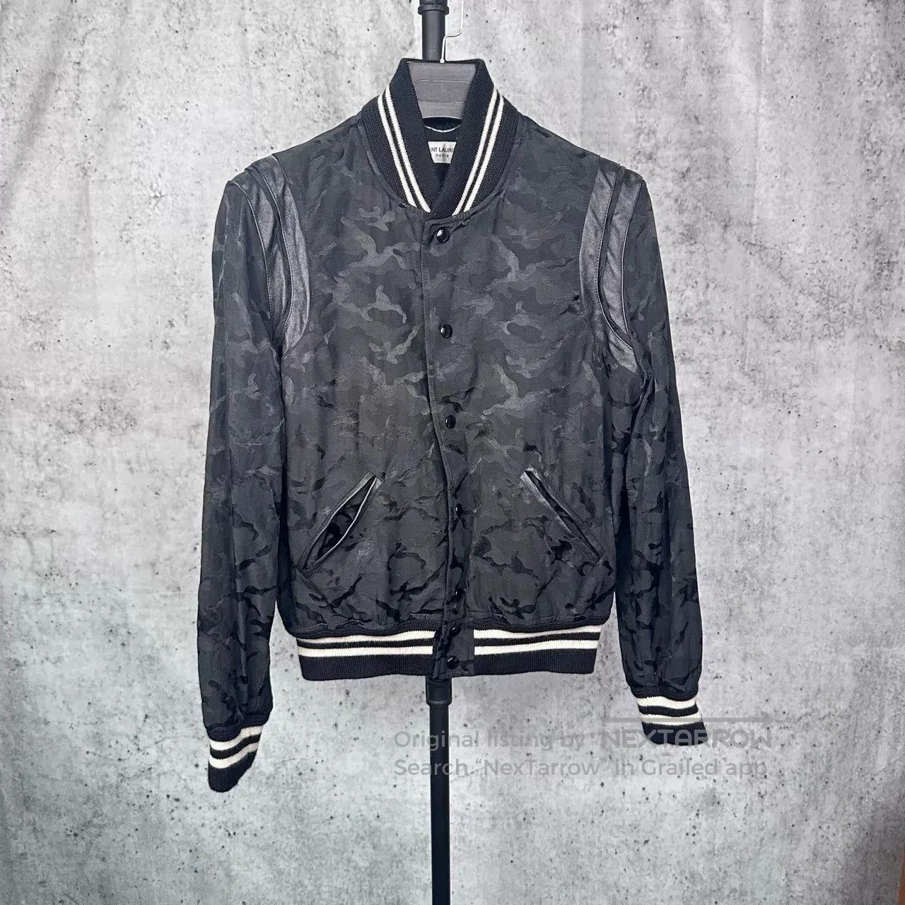 Saint Laurent Paris Saint Laurent Paris Camouflage Baseball Jacket. Size US M / EU 48-50 / 2 - 1 Thumbnail