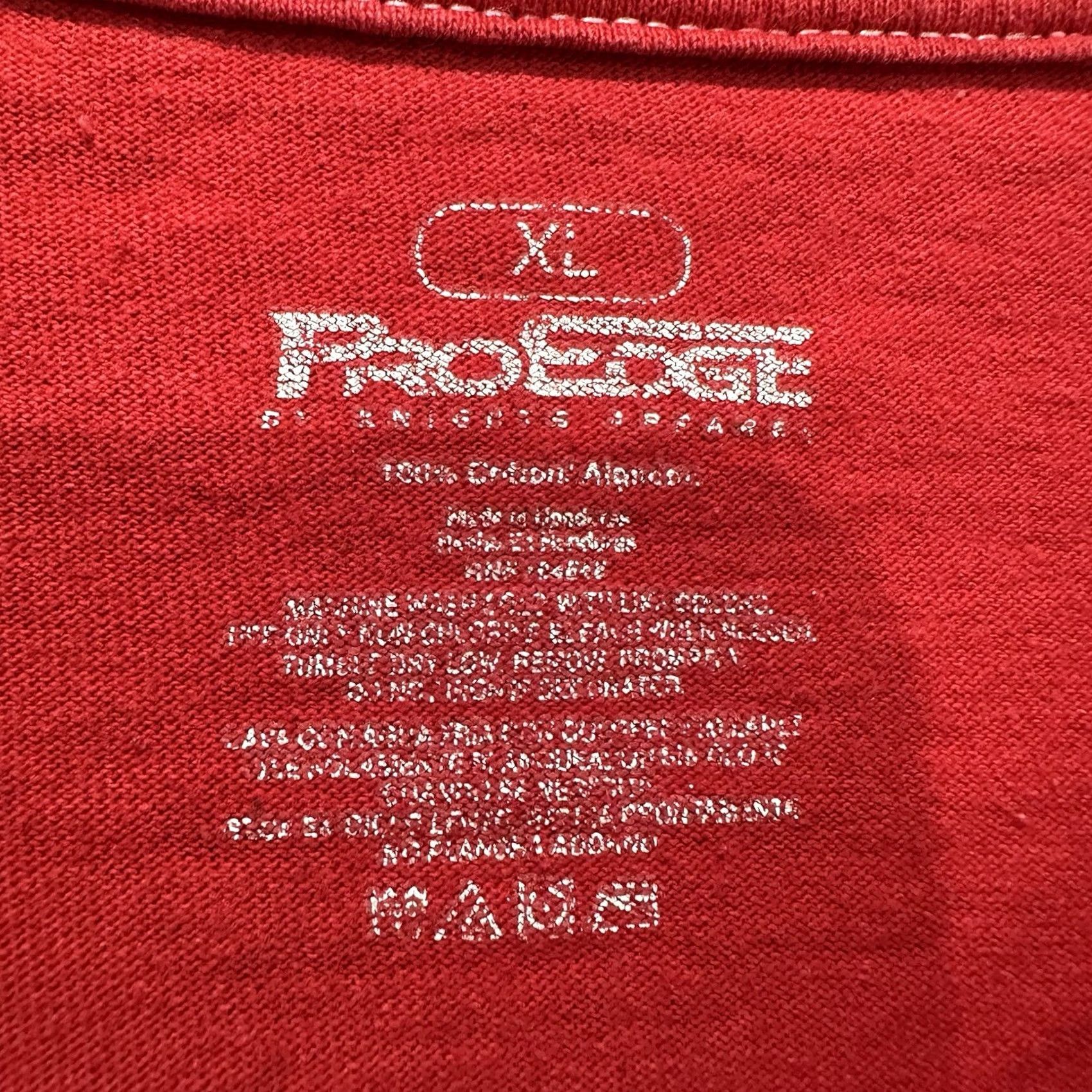 Vintage Pro Edge Ohio State Buckeyes T-Shirt Mens XL Red Cotton NCAA Football EUC Size US XL / EU 56 / 4 - 4 Thumbnail