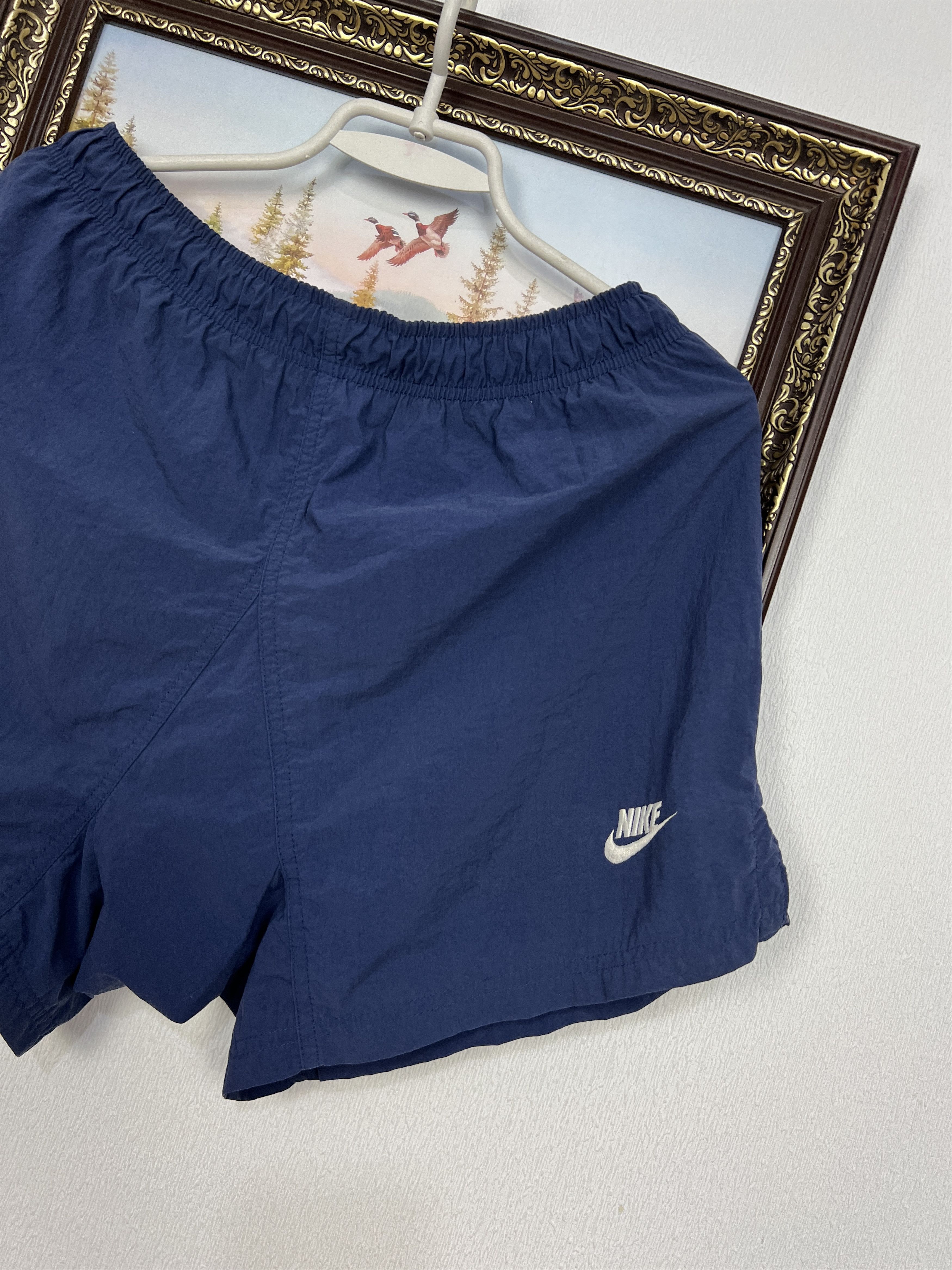 Nike Vintage 90's Nike Arsenal Football Blue Shorts Soccer S Size US 30 / EU 46 - 2 Thumbnail