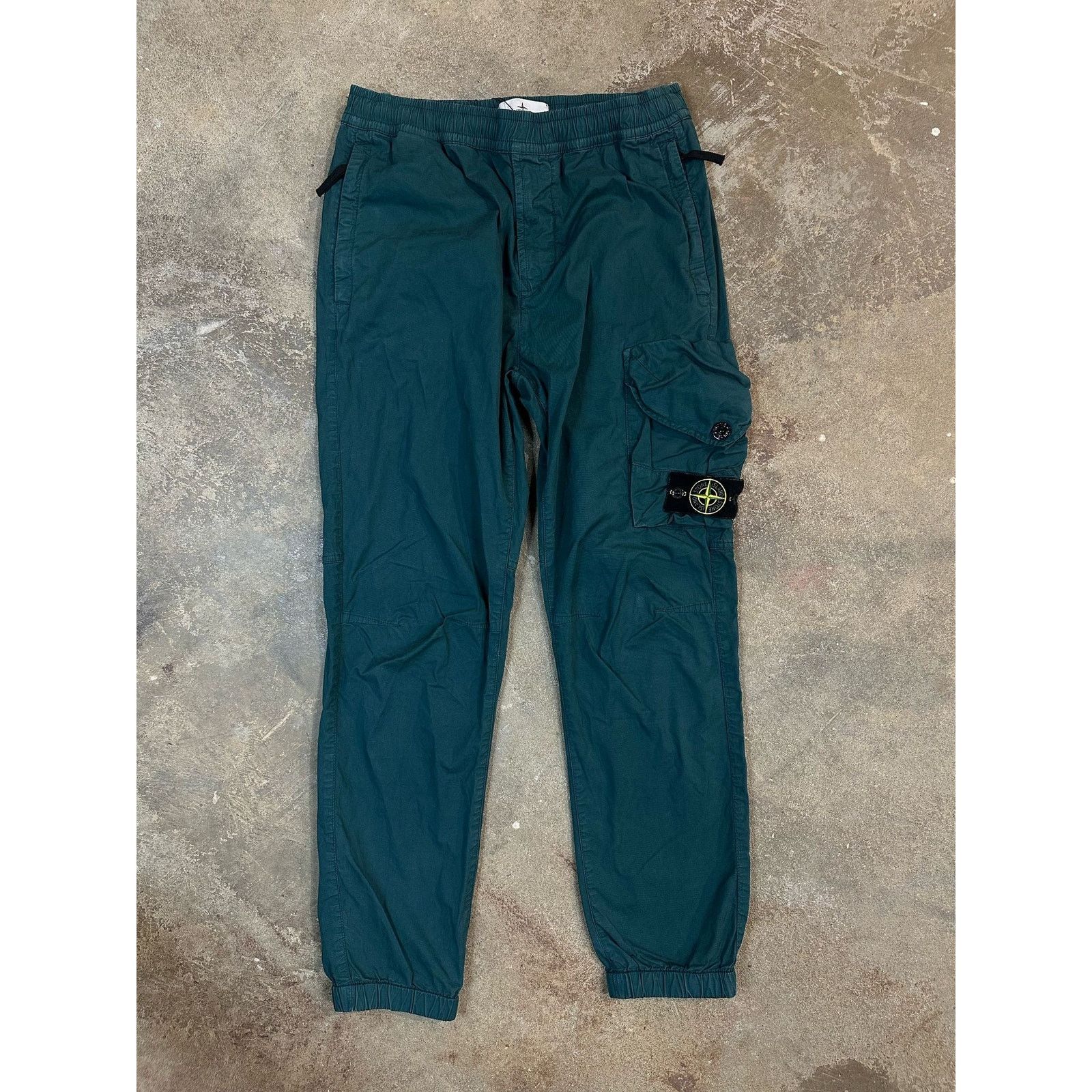 Stone Island Stone Island Cargo Pants Green Used 30 Size US 30 / EU 46 - 1 Thumbnail