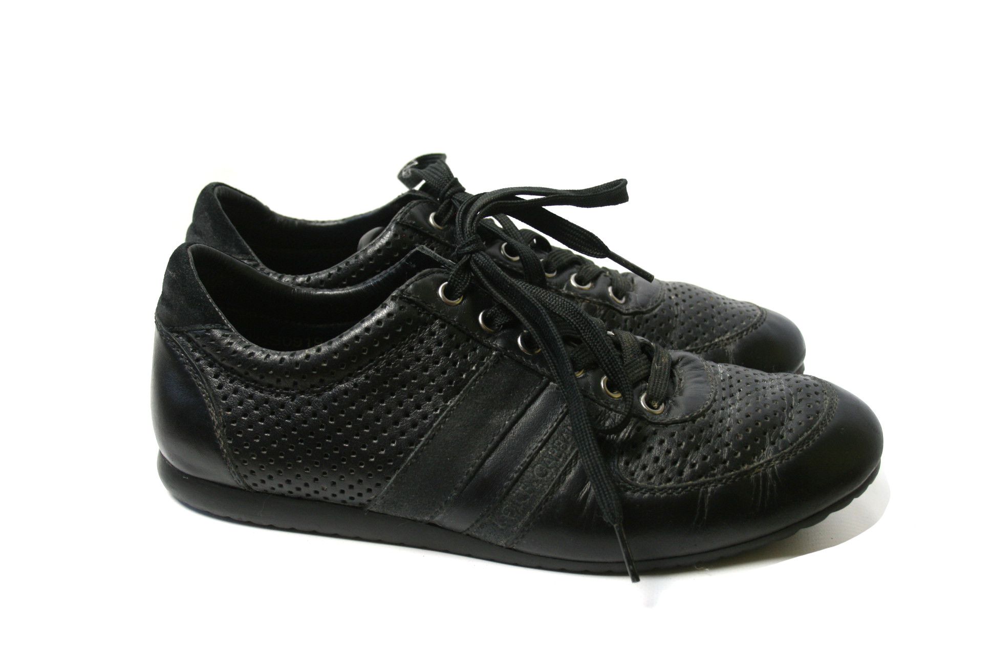 Dolce & Gabbana Perforated Low Leather Sneakers Size US 8.5 / EU 41-42 - 1 Thumbnail