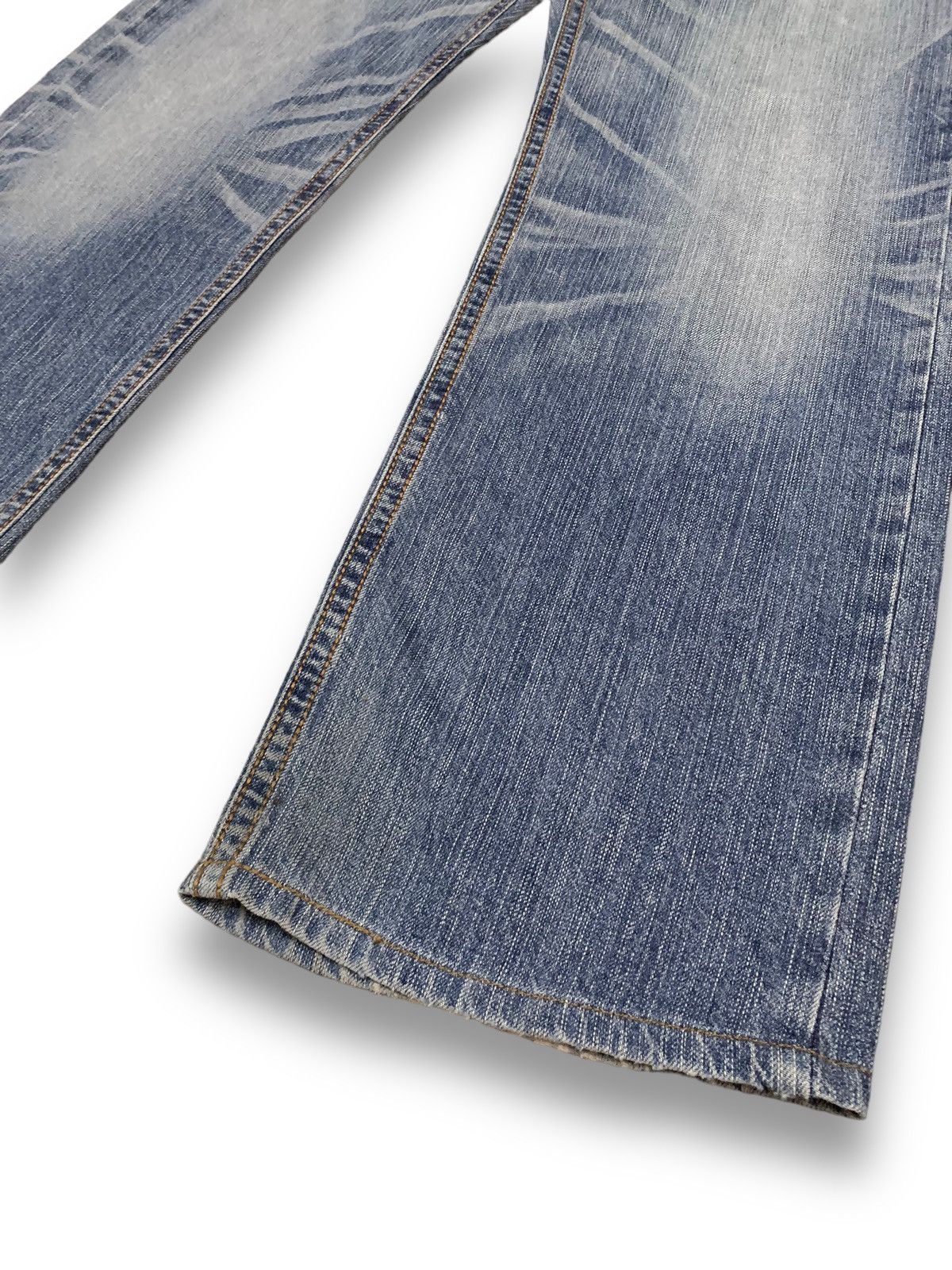 Edwin Vintage Edwin XV Classic Cowboy Style Baggy Distressed Jeans Size US 32 / EU 48 - 10 Thumbnail
