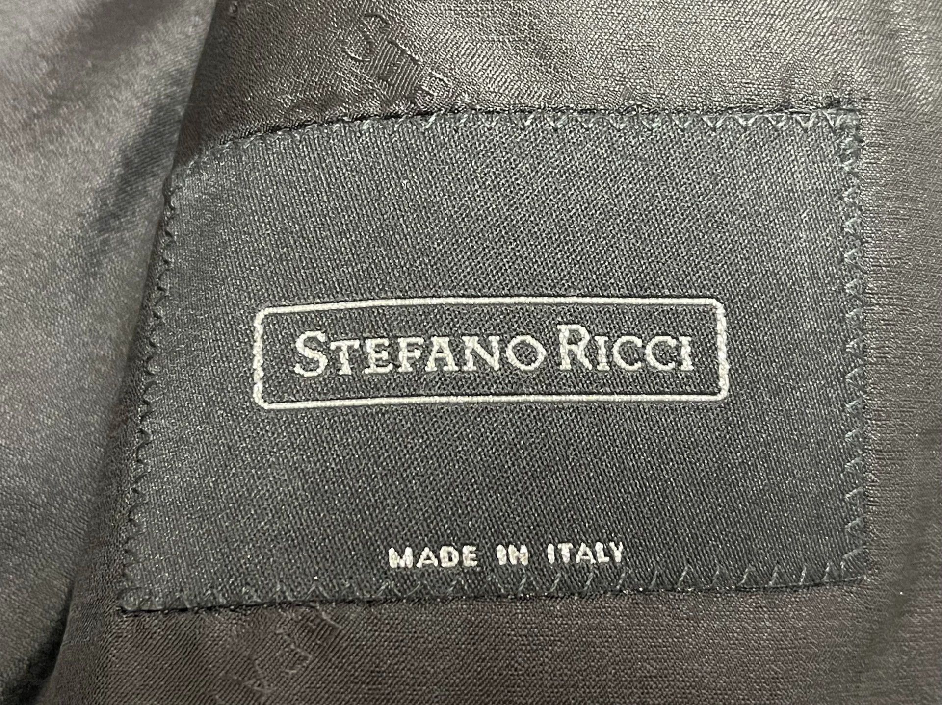 Stefano Ricci Stefano Ricci Custom Tux 48 Mens Black Gold Embro Size US M / EU 48-50 / 2 - 4 Thumbnail