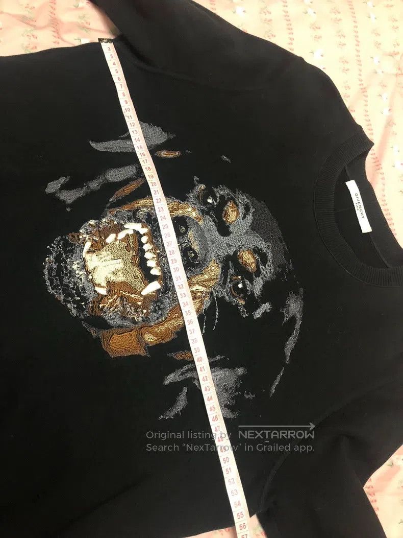 Givenchy Givenchy Sweatshirt with Fleece Lining and Embroidered Dog Size US XS / EU 42 / 0 - 5 Thumbnail
