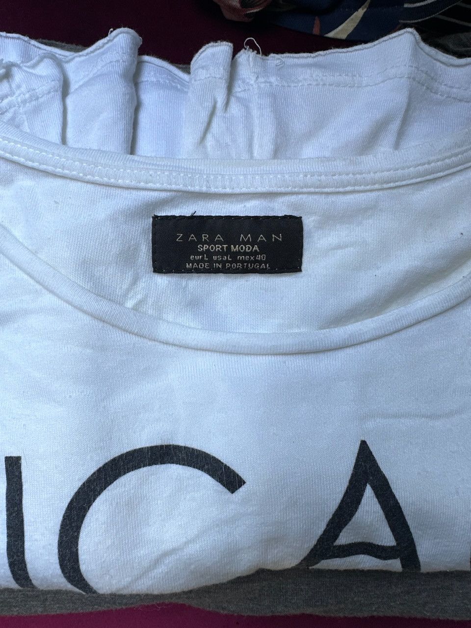 Zara Zara Chicago City Style Tee Size US L / EU 52-54 / 3 - 2 Thumbnail