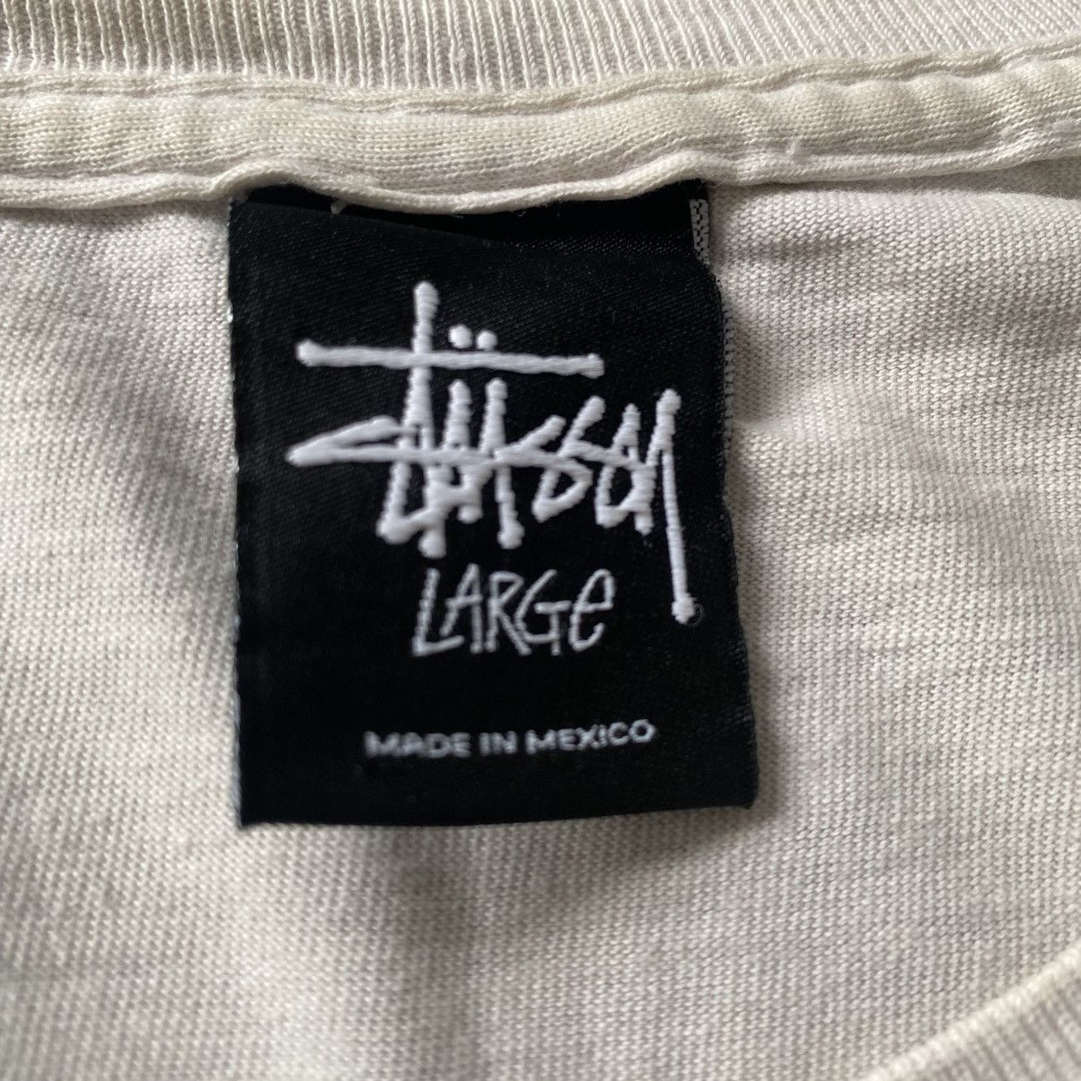 Japanese Brand × Stussy Stussy N4 Floral White Tshirt Size US L / EU 52-54 / 3 - 3 Thumbnail
