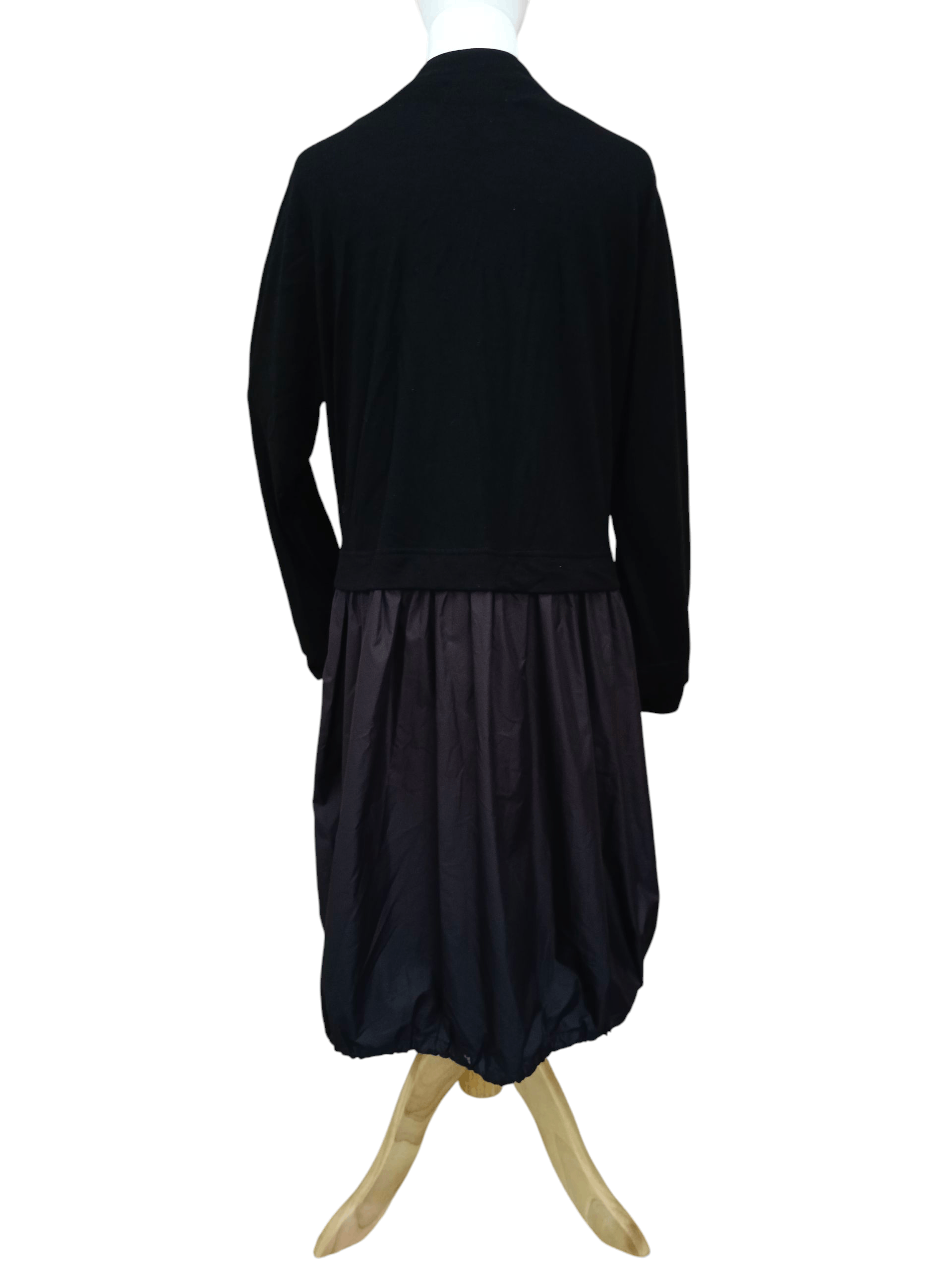 Yohji Yamamoto YOHJI YAMAMOTO SIGN BLACK ZIPPER DRESS(SIZE 2) Size M / US 6-8 / IT 42-44 - 3 Thumbnail