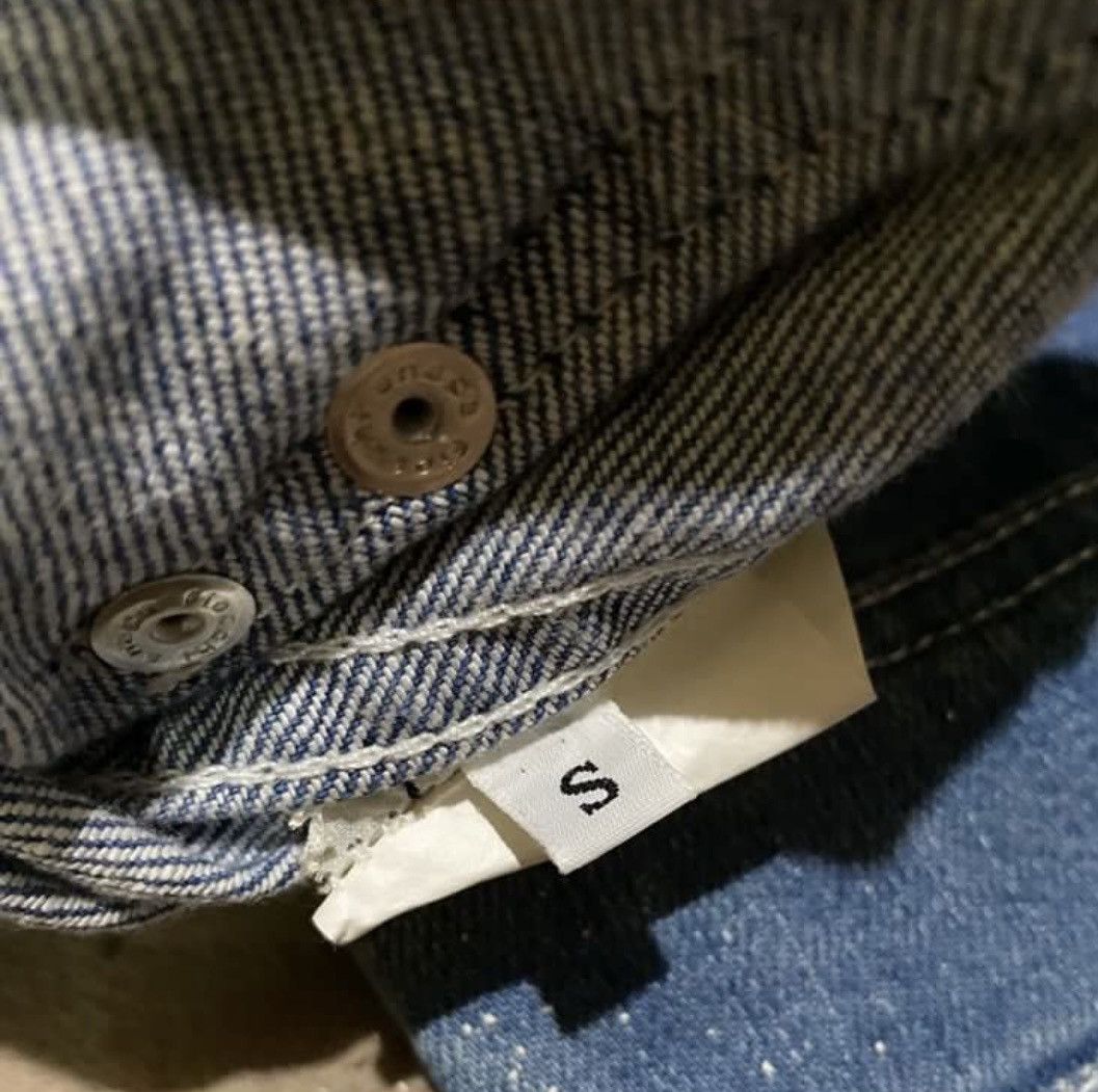 Dolce & Gabbana Vintage Dolce&Gabbana Distressed Denim Jacket Size S / US 4 / IT 40 - 6 Thumbnail