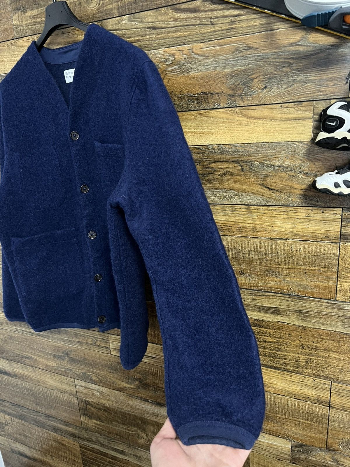 Universal Works UNIVERSAL WORKS Wool Fleece Sweater Blanket Cardigan Jacket Size US M / EU 48-50 / 2 - 11 Thumbnail