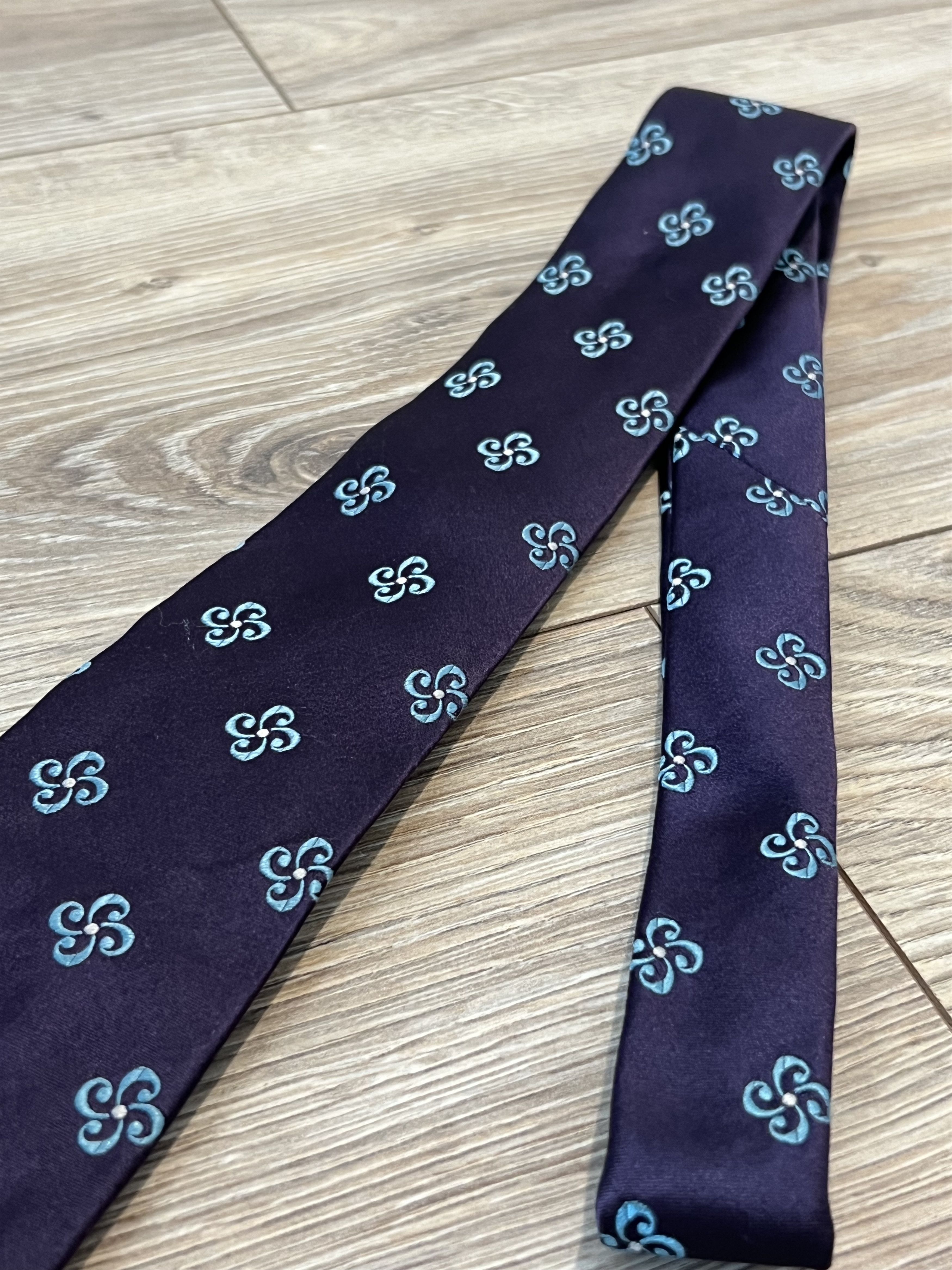 Prada Prada Milano Silk Tie Rare Size ONE SIZE - 2 Thumbnail