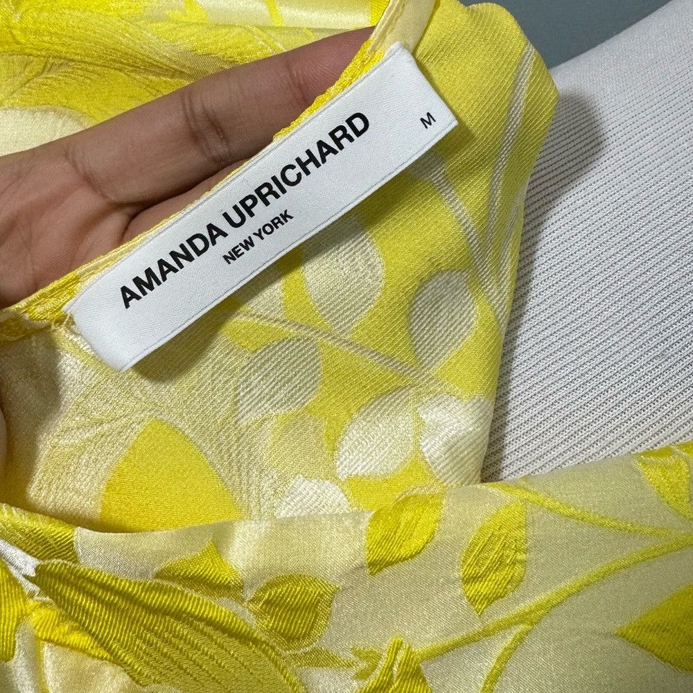 Amanda Uprichard Amanda Uprichard New York dolly bodysuit yellow floral Port Size M / US 6-8 / IT 42-44 - 6 Thumbnail