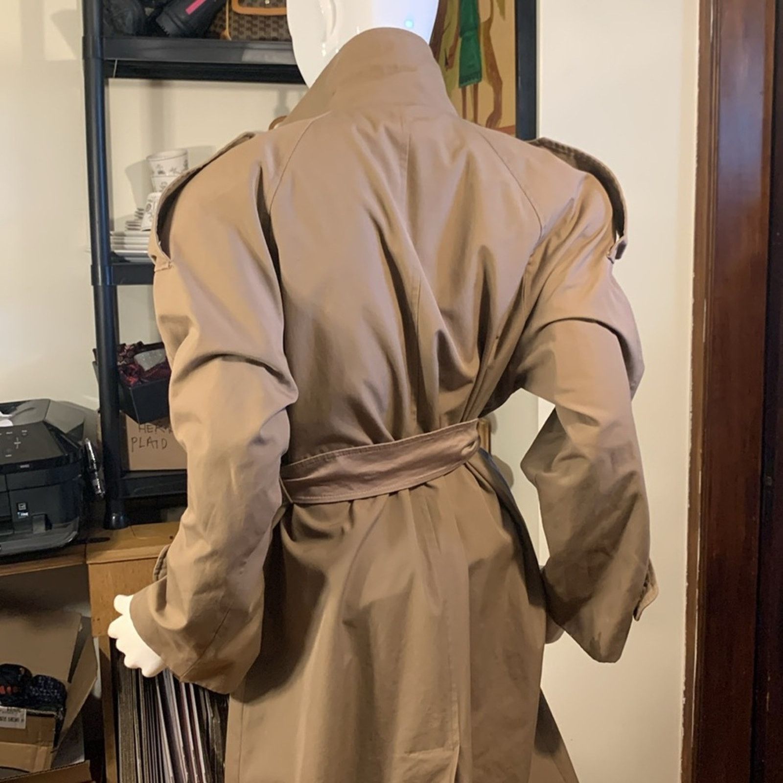 Vintage 70’s vintage Avon trench coat,made in British Hong Kong Size XL / US 12-14 / IT 48-50 - 4 Thumbnail