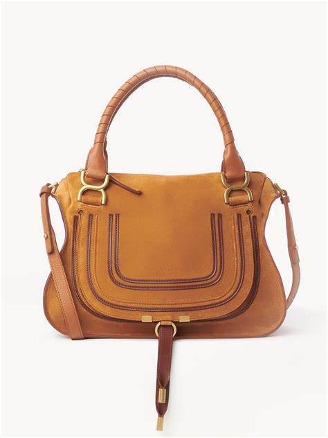 Chloe Chloé Marcie Medium Leather Satchel Size ONE SIZE - 1 Preview