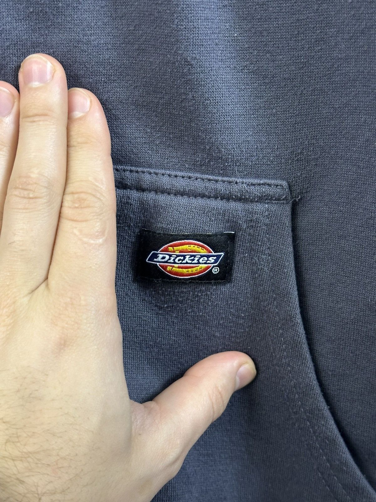 Dickies Rare Vintage Zip Hoodie Dickies Small Logo Y2K Japan style. Size US XL / EU 56 / 4 - 2 Thumbnail